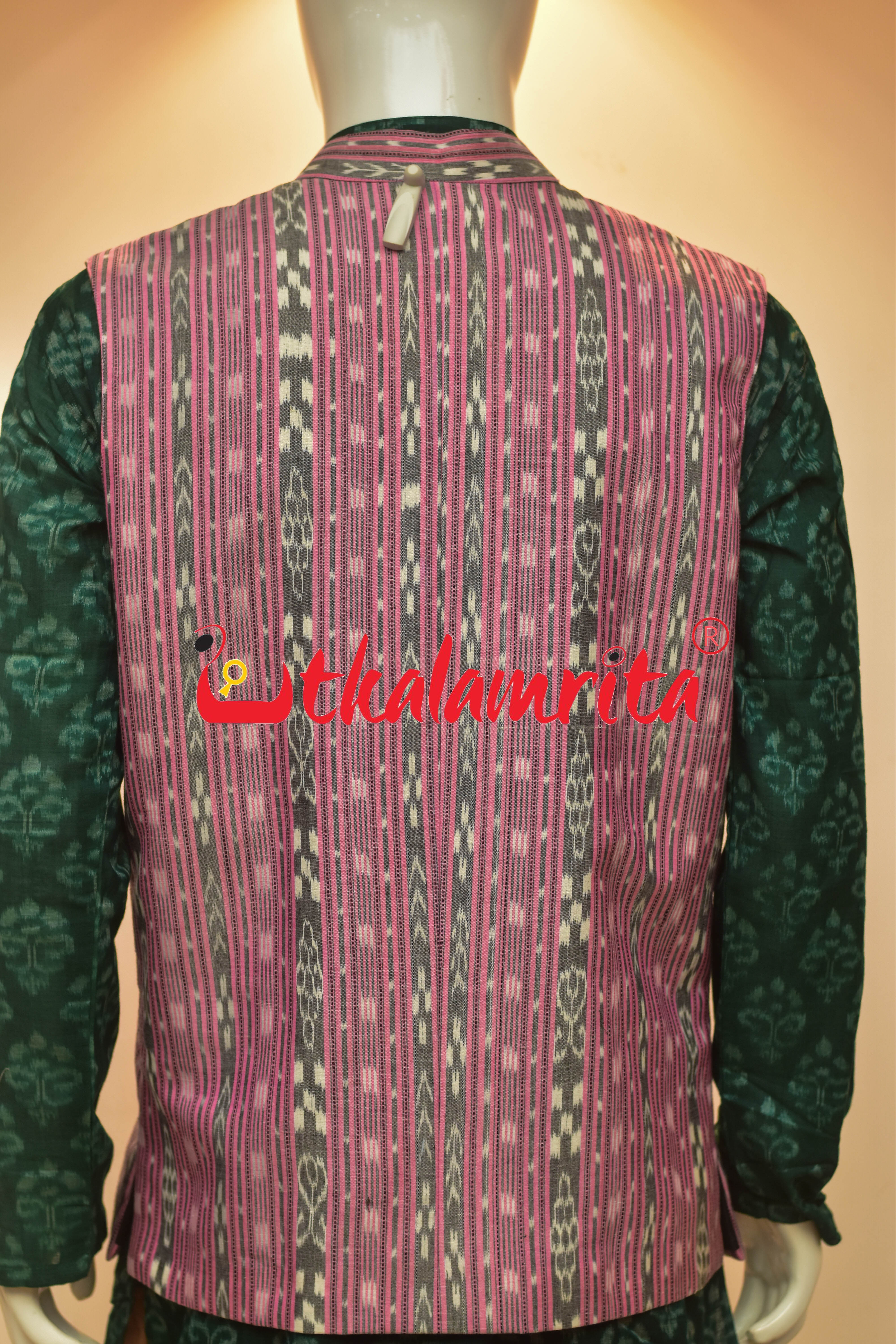 Light Pink Ikat (Modi Jacket)