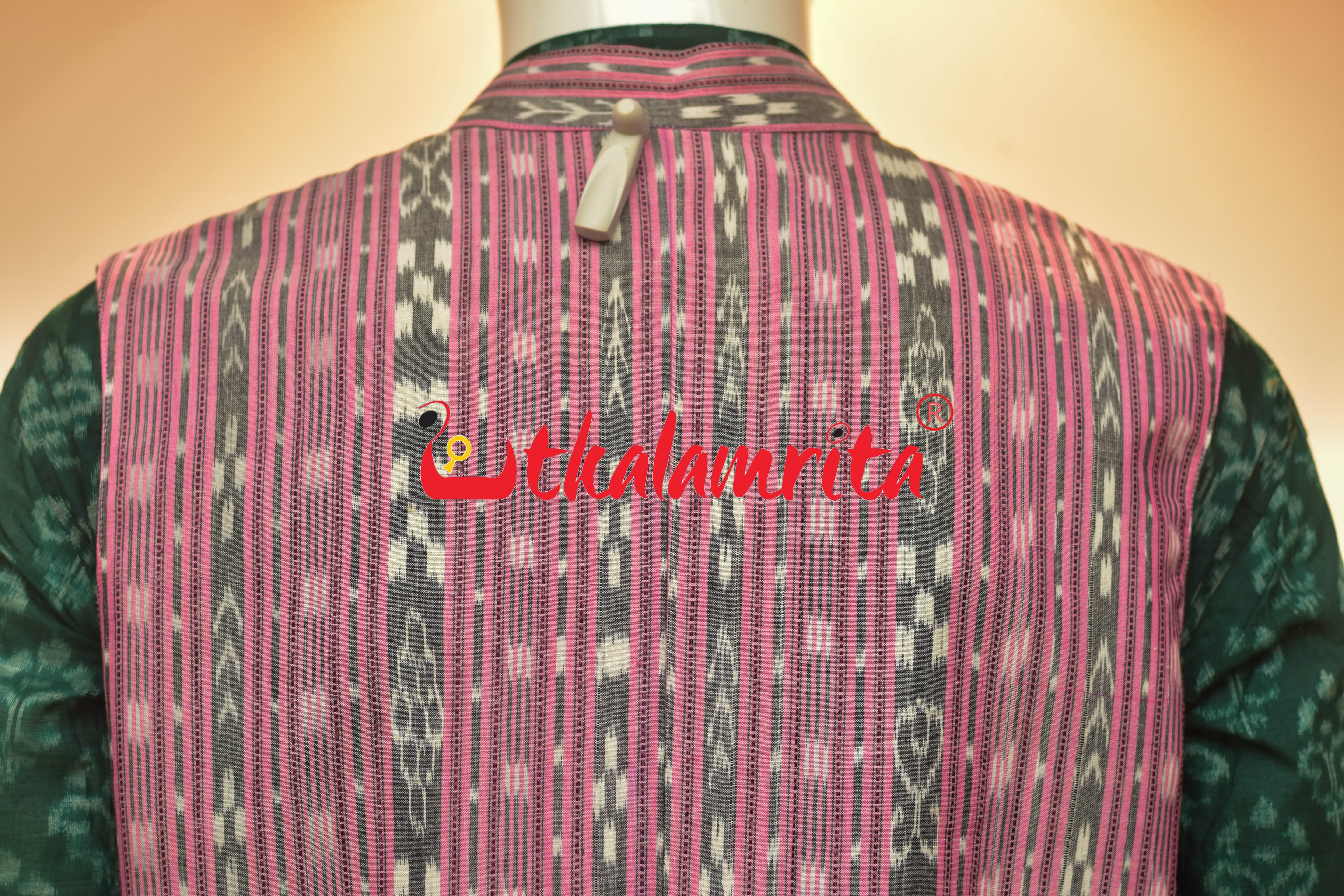 Light Pink Ikat (Modi Jacket)