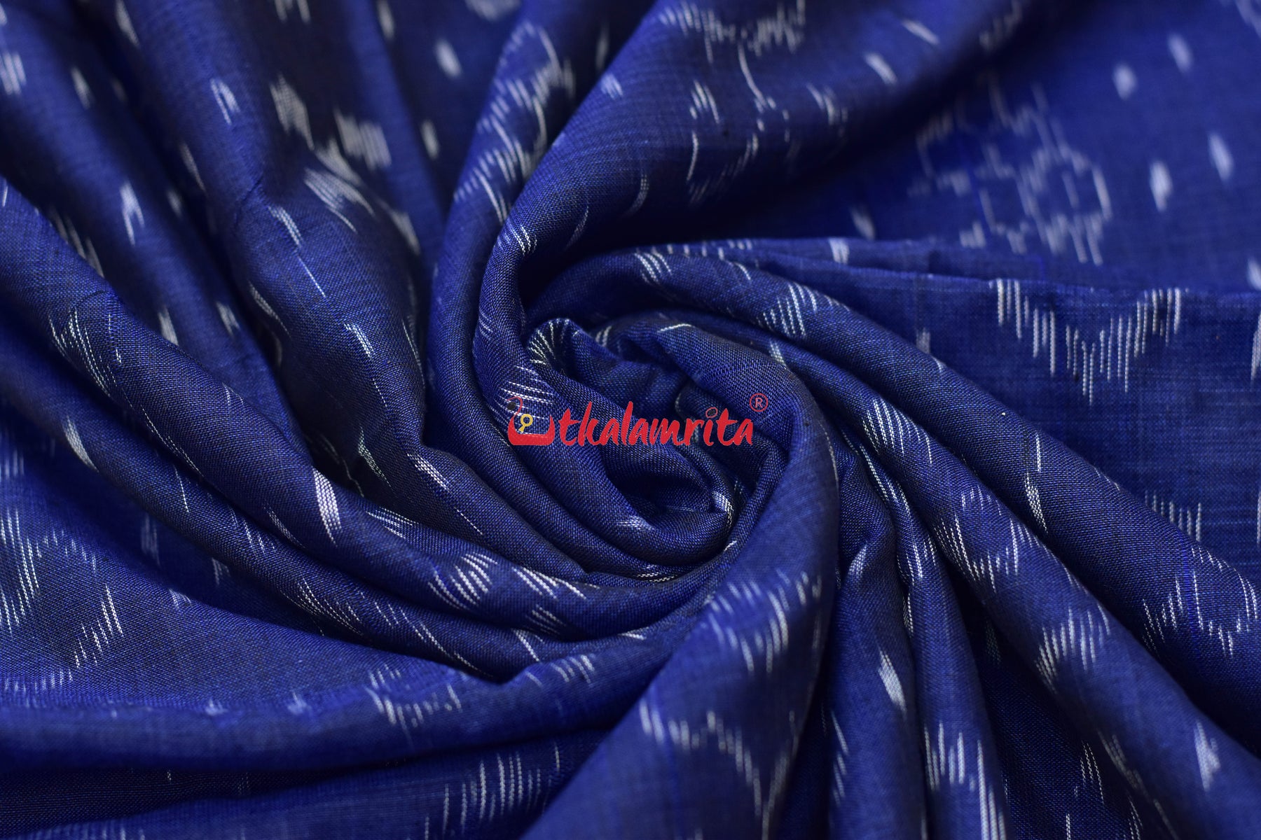 Indigo Blue Flower Bandha (Fabric)