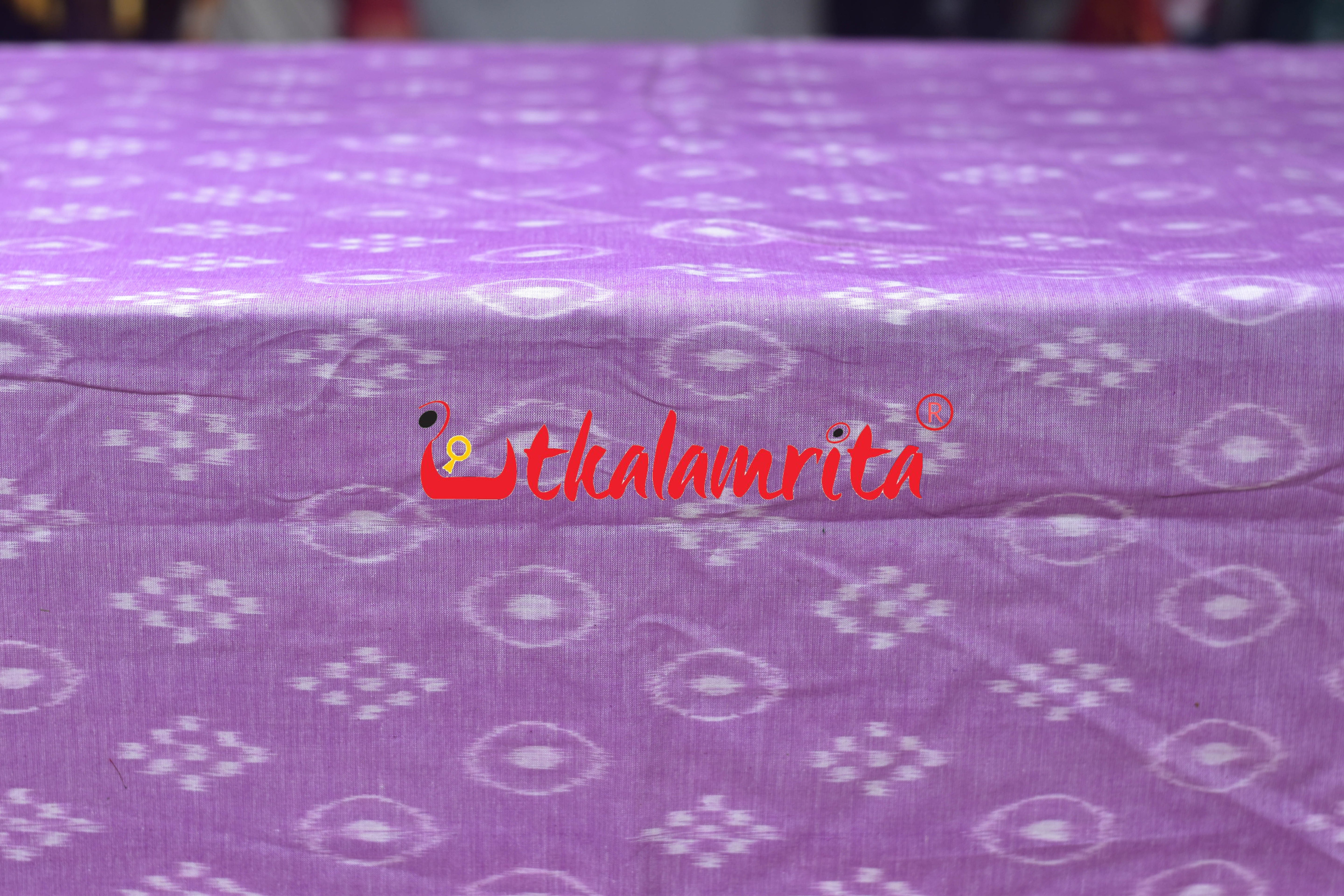 Gol Thikiri Single Ikat Pasapali Lavender (Fabric)