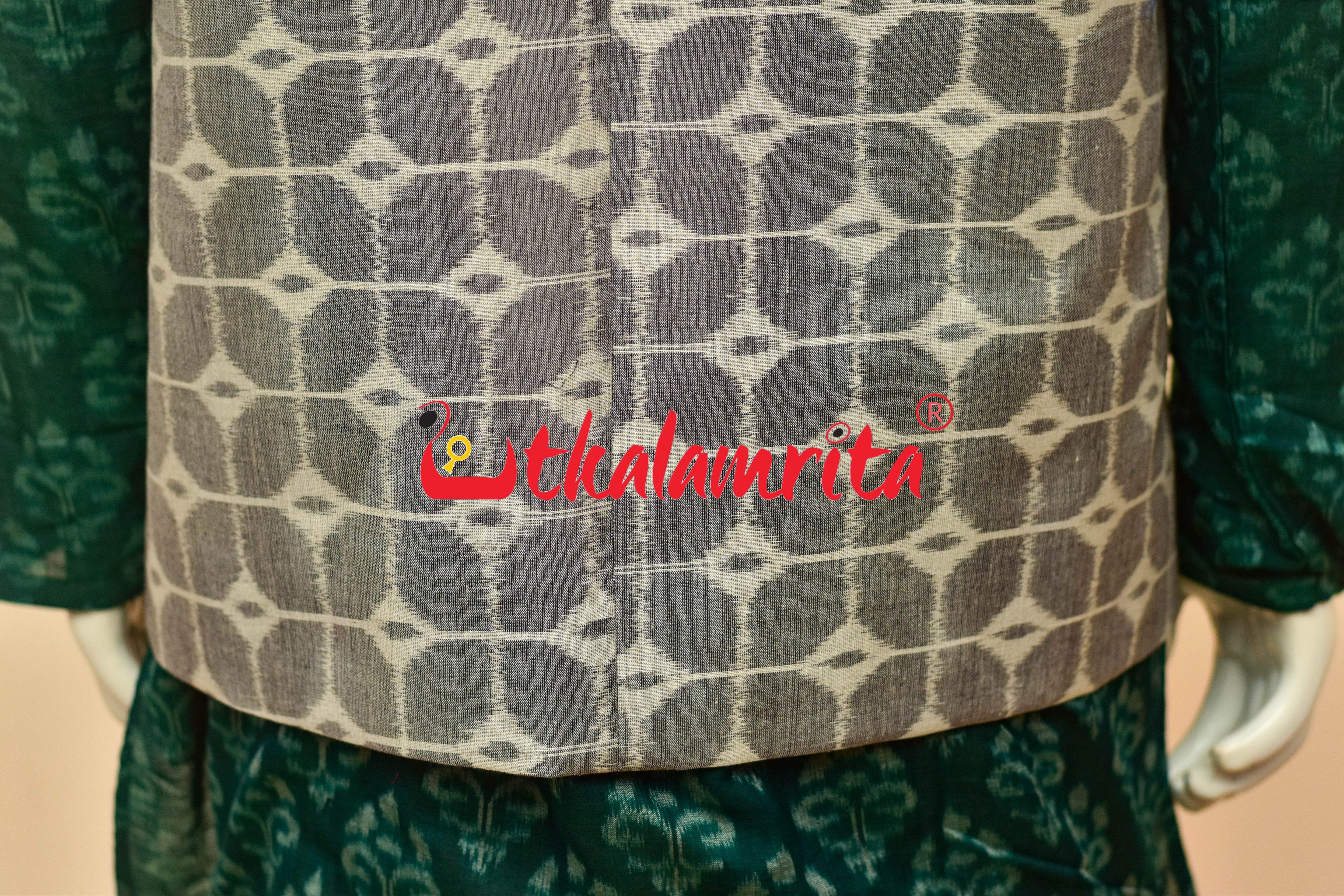 Grey Box Thikiri Ikat (Modi Jacket)