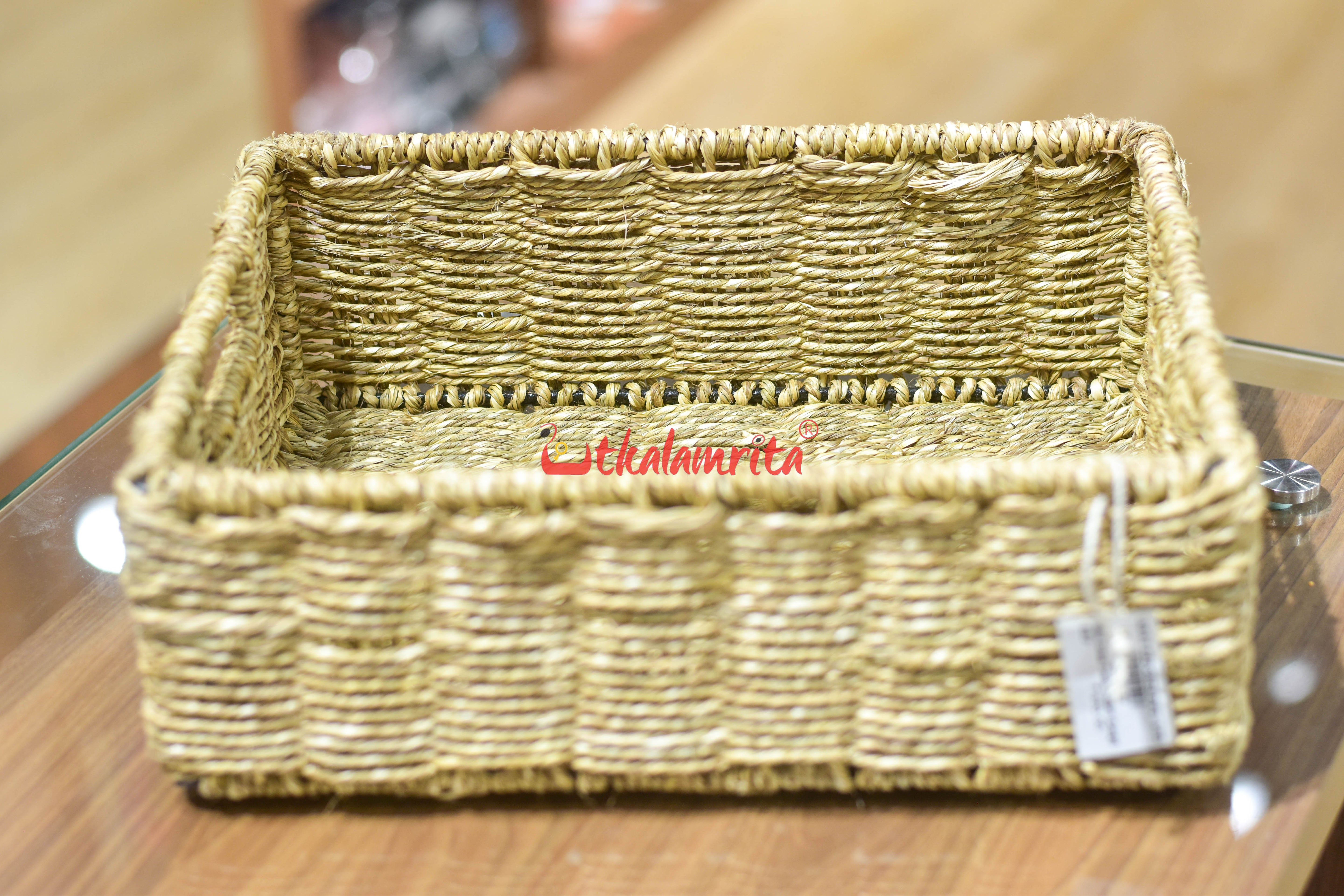 Sabai Grass Towel Basket (Large)