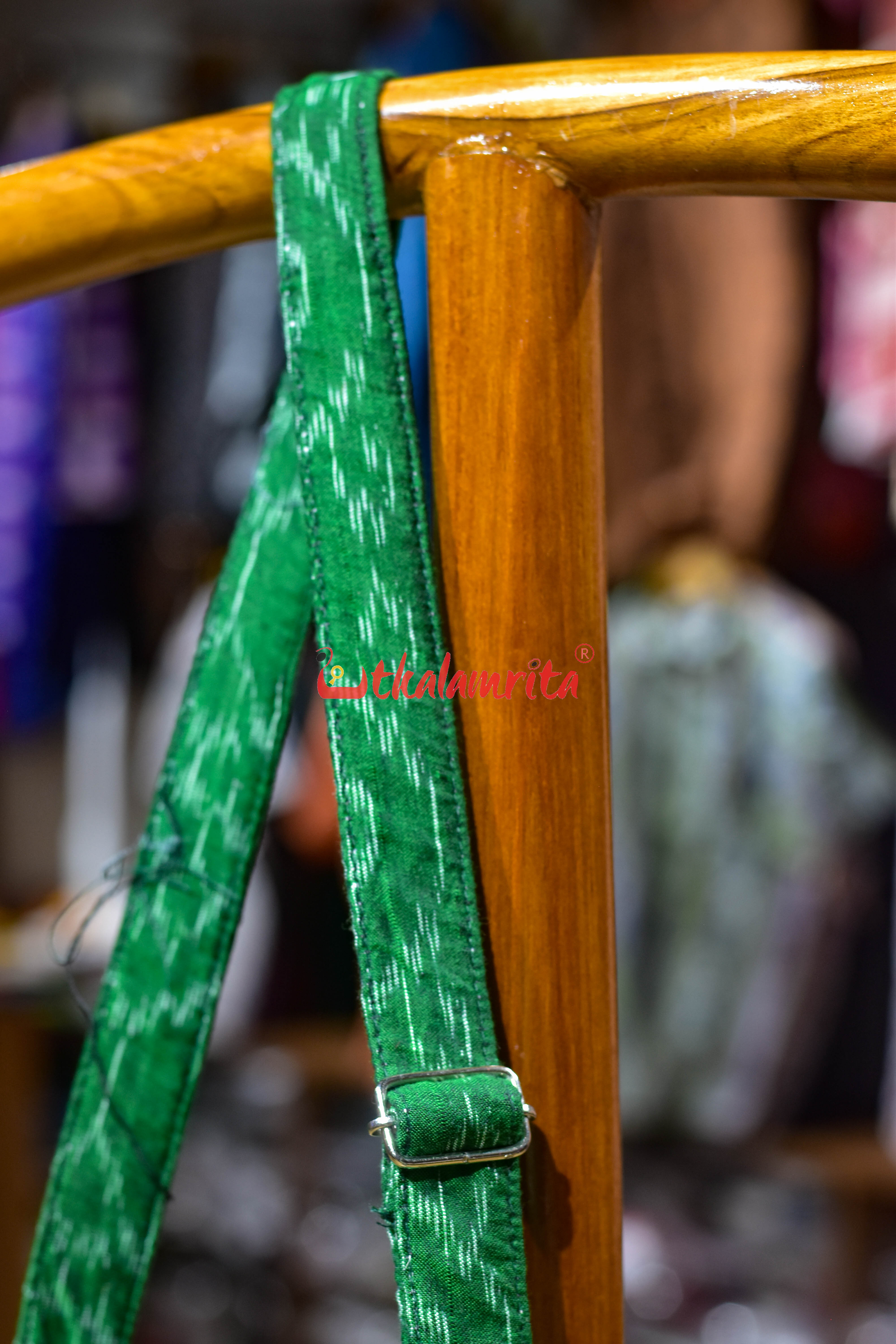 Green Tetris Small Sling Bag
