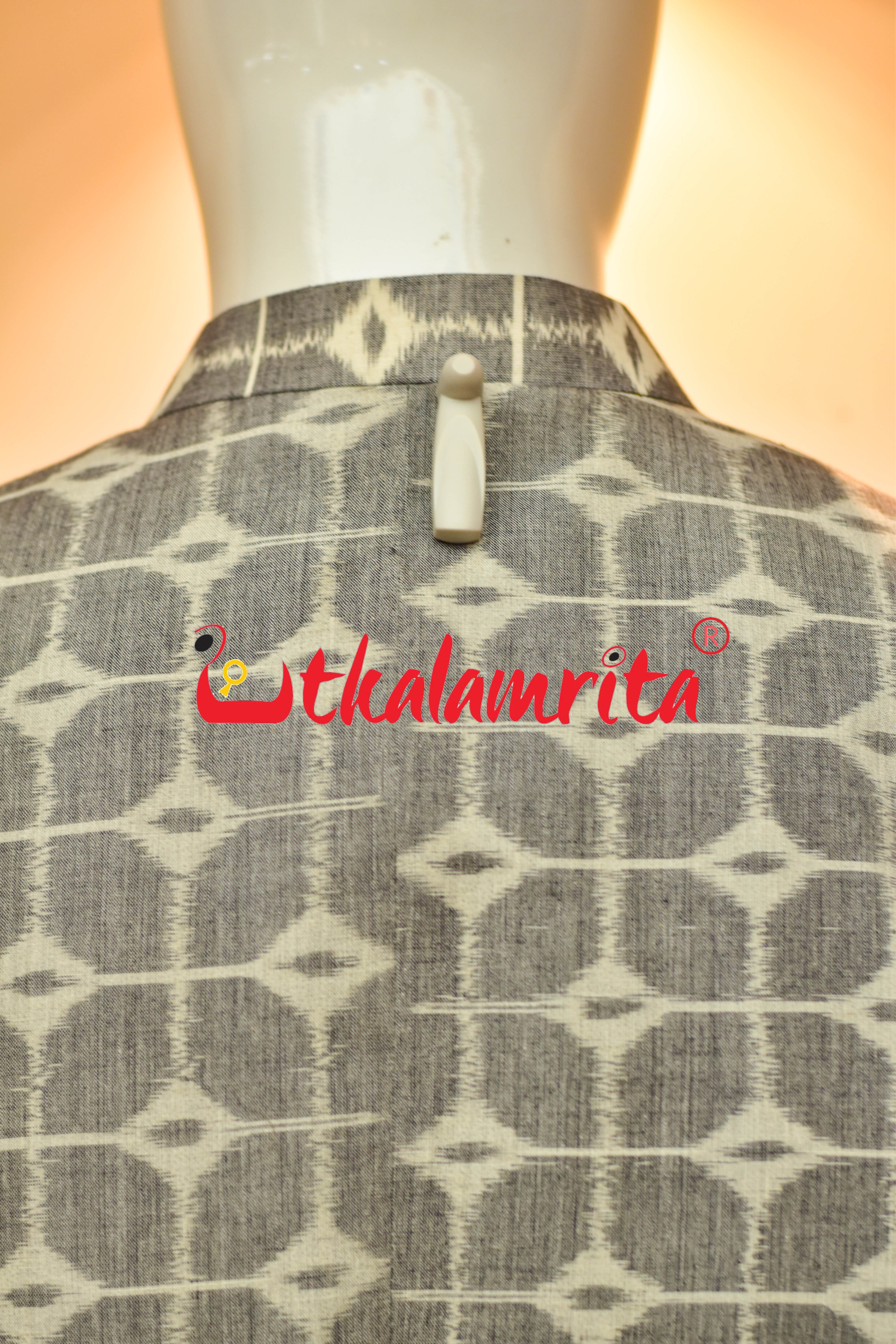 Grey Box Thikiri Ikat (Modi Jacket)