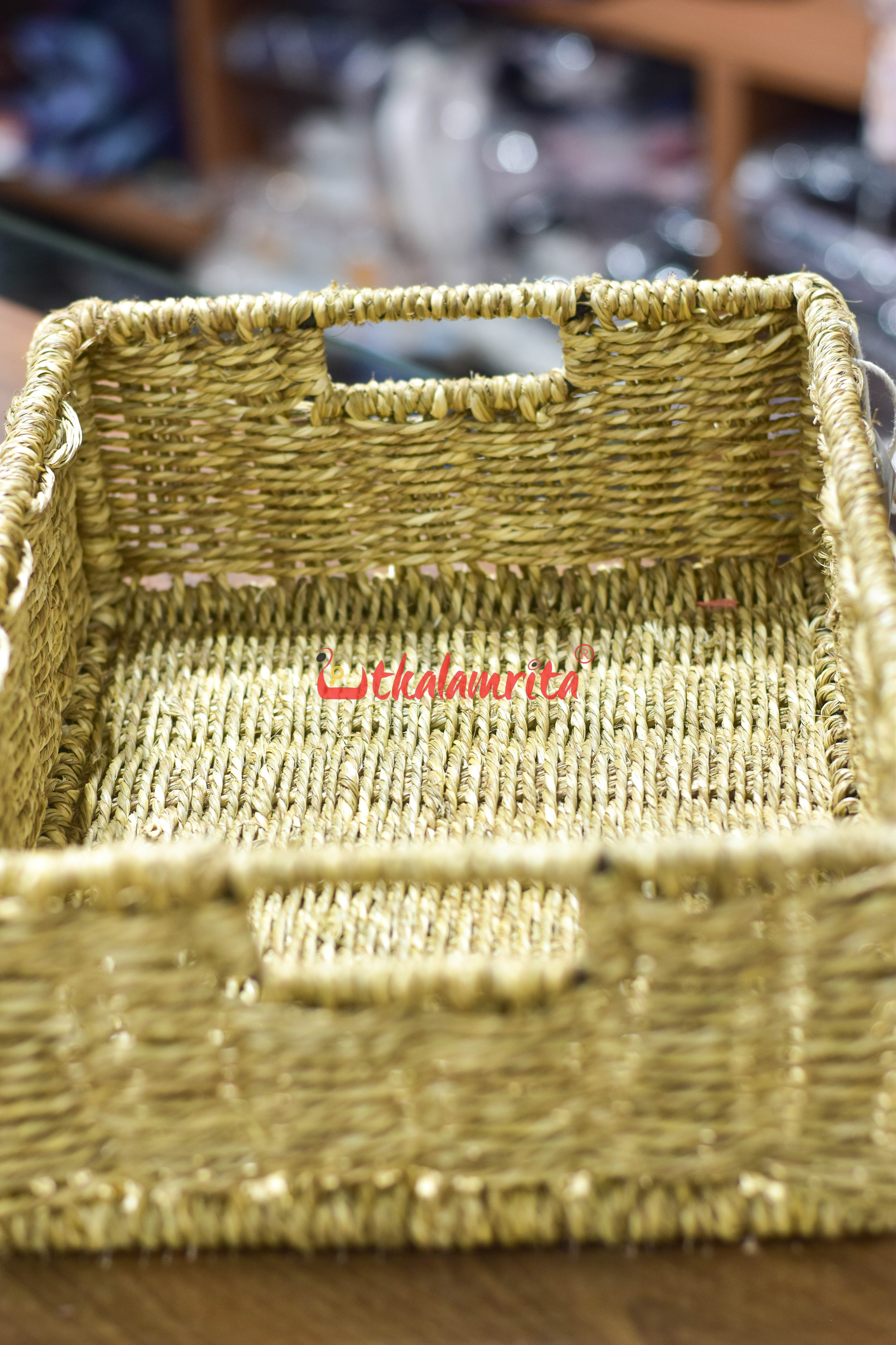 Sabai Grass Towel Basket (Large)