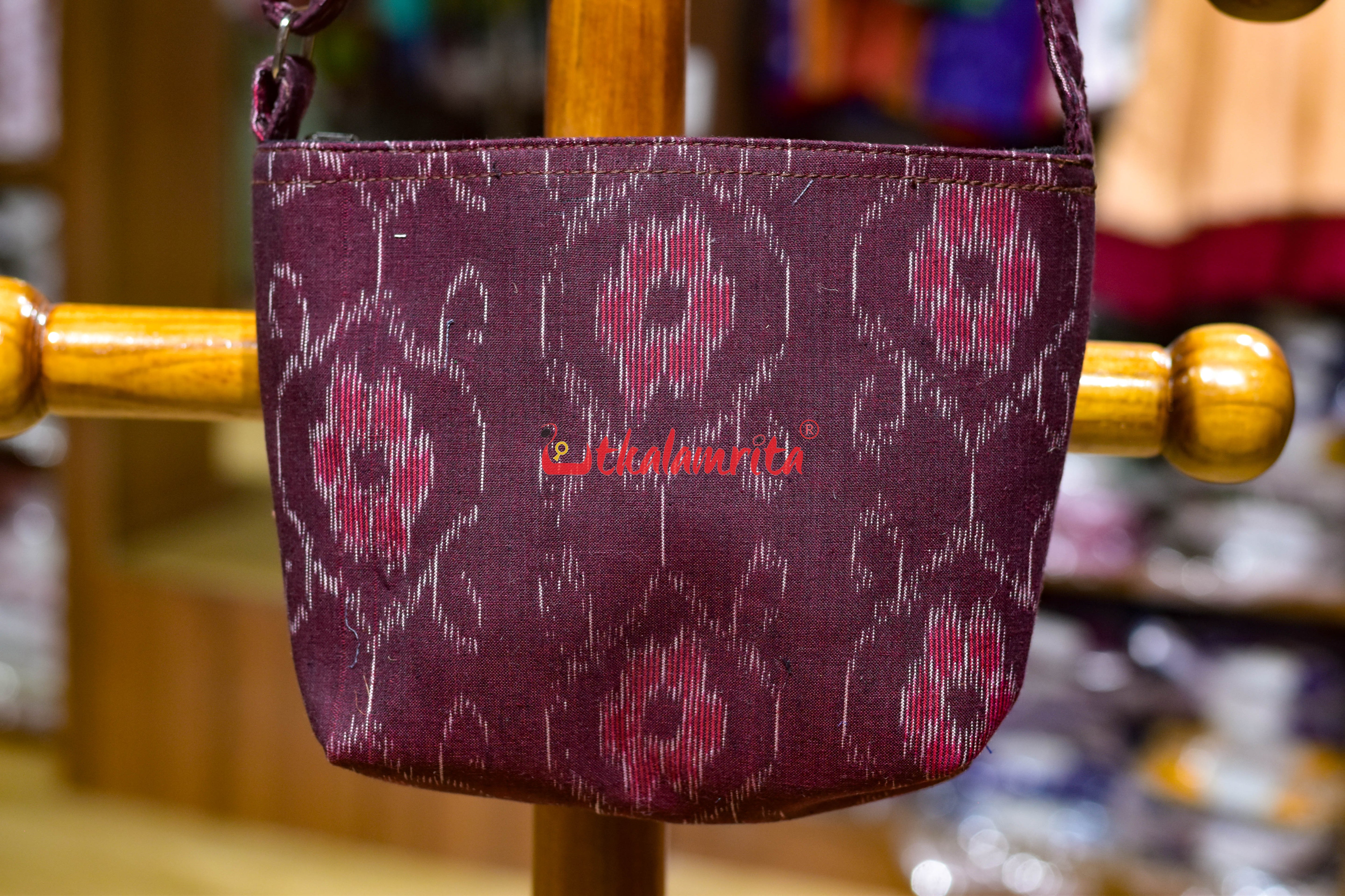 Coffee Flower Bandha Small Sling Bag