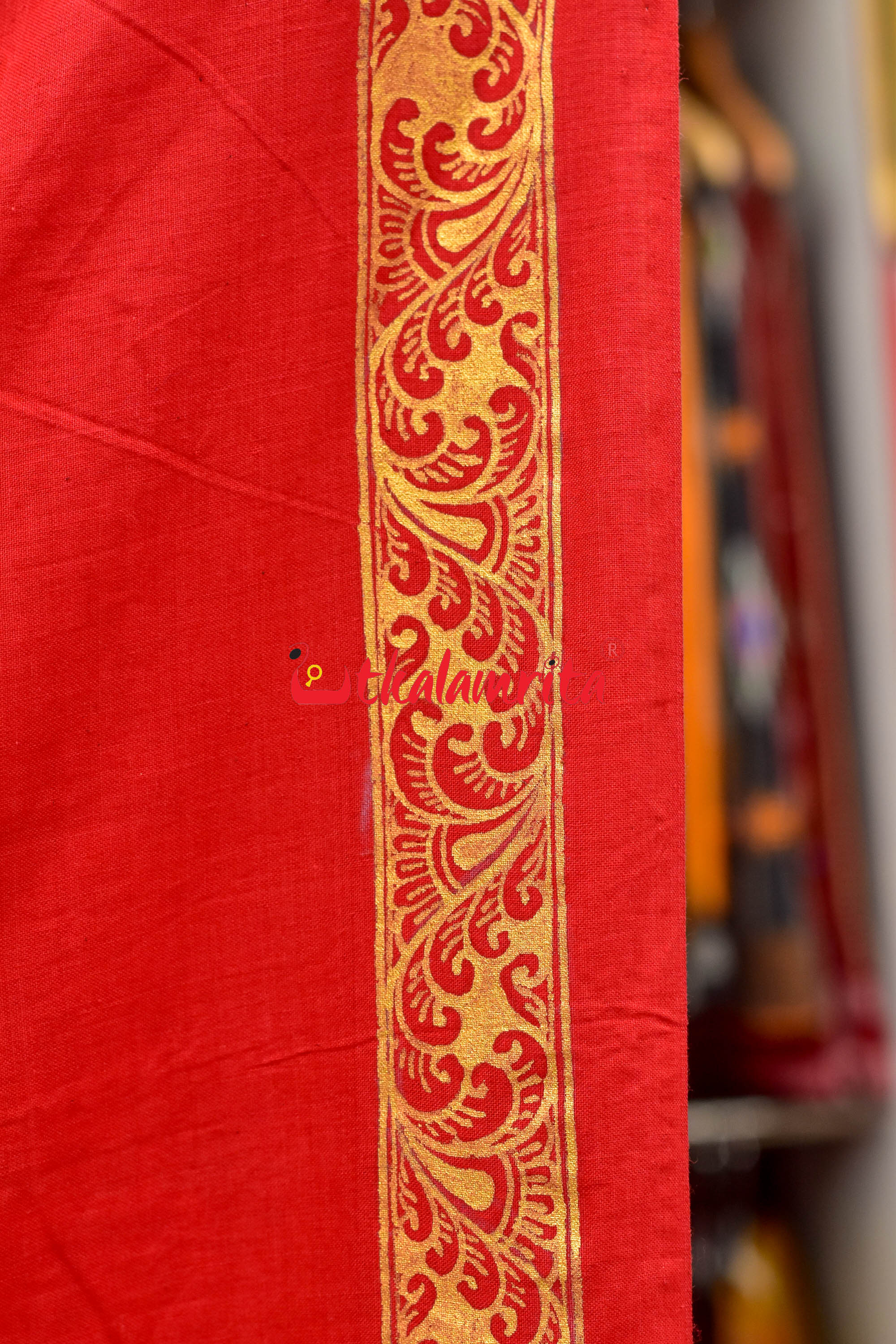 Durga Pattachitra (Kurta Piece)