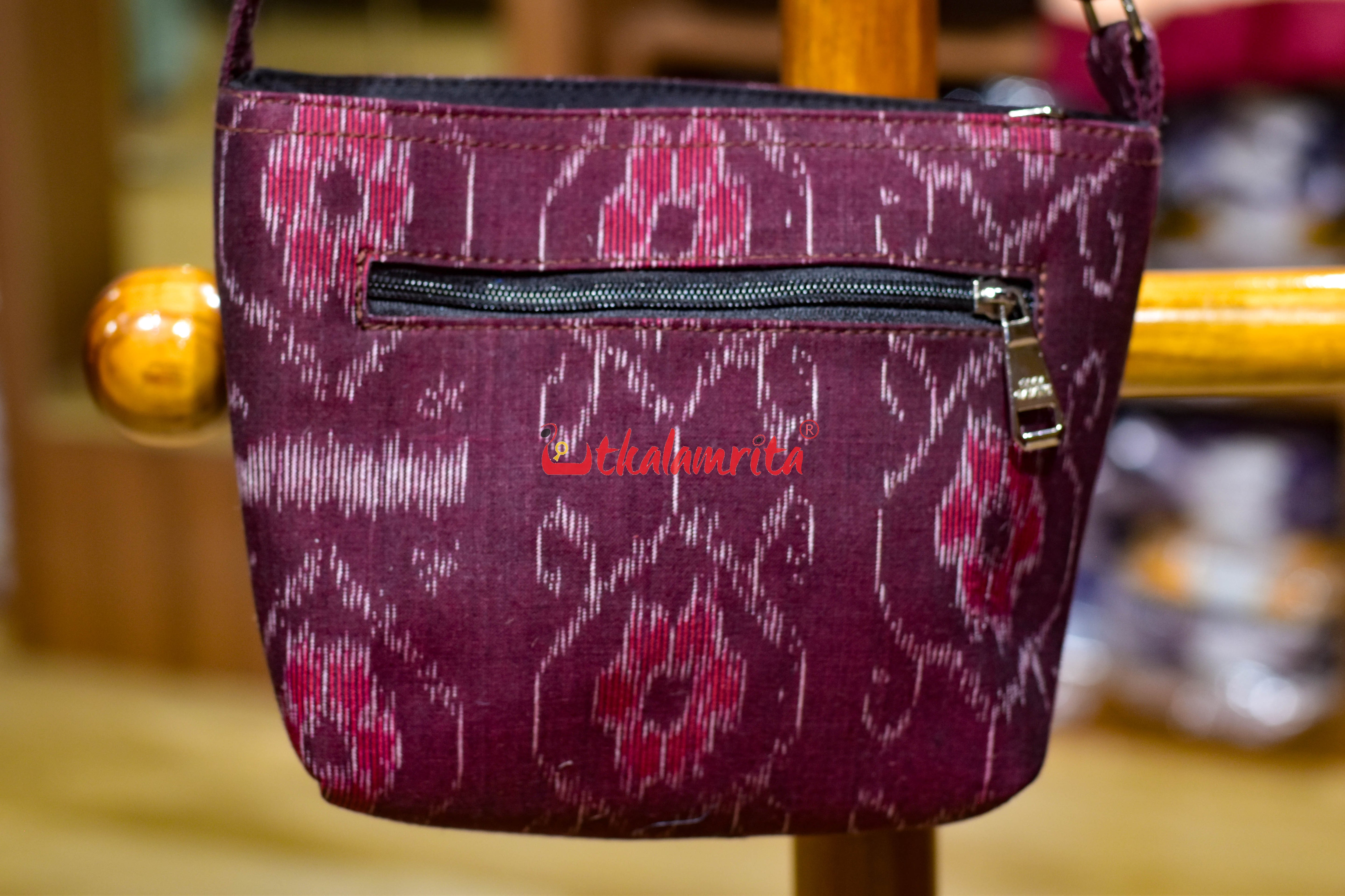 Coffee Flower Bandha Small Sling Bag