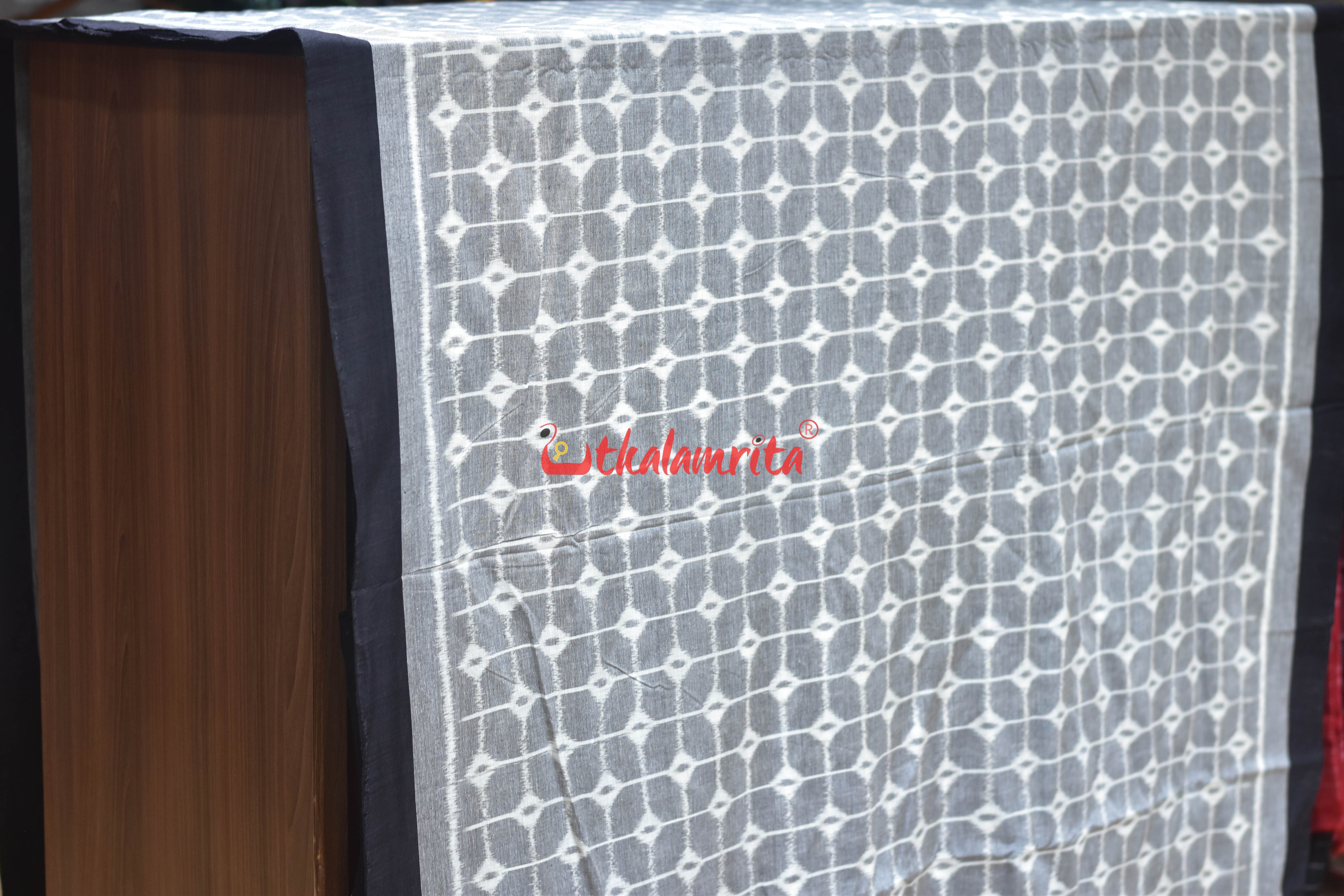 Grey Box Thikiri Ikat Cotton (Fabric)