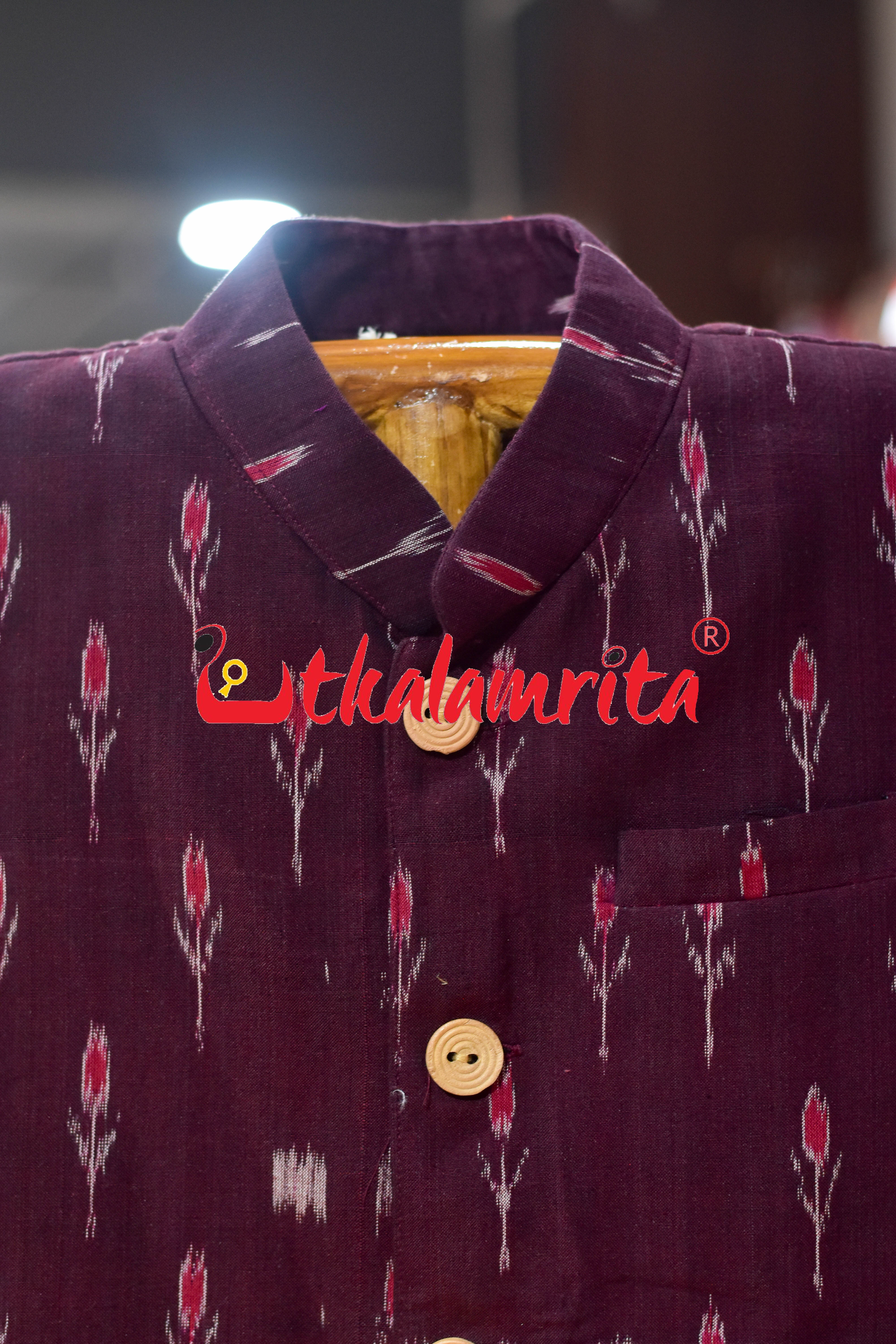 Maroon Labanga (Modi Jacket)