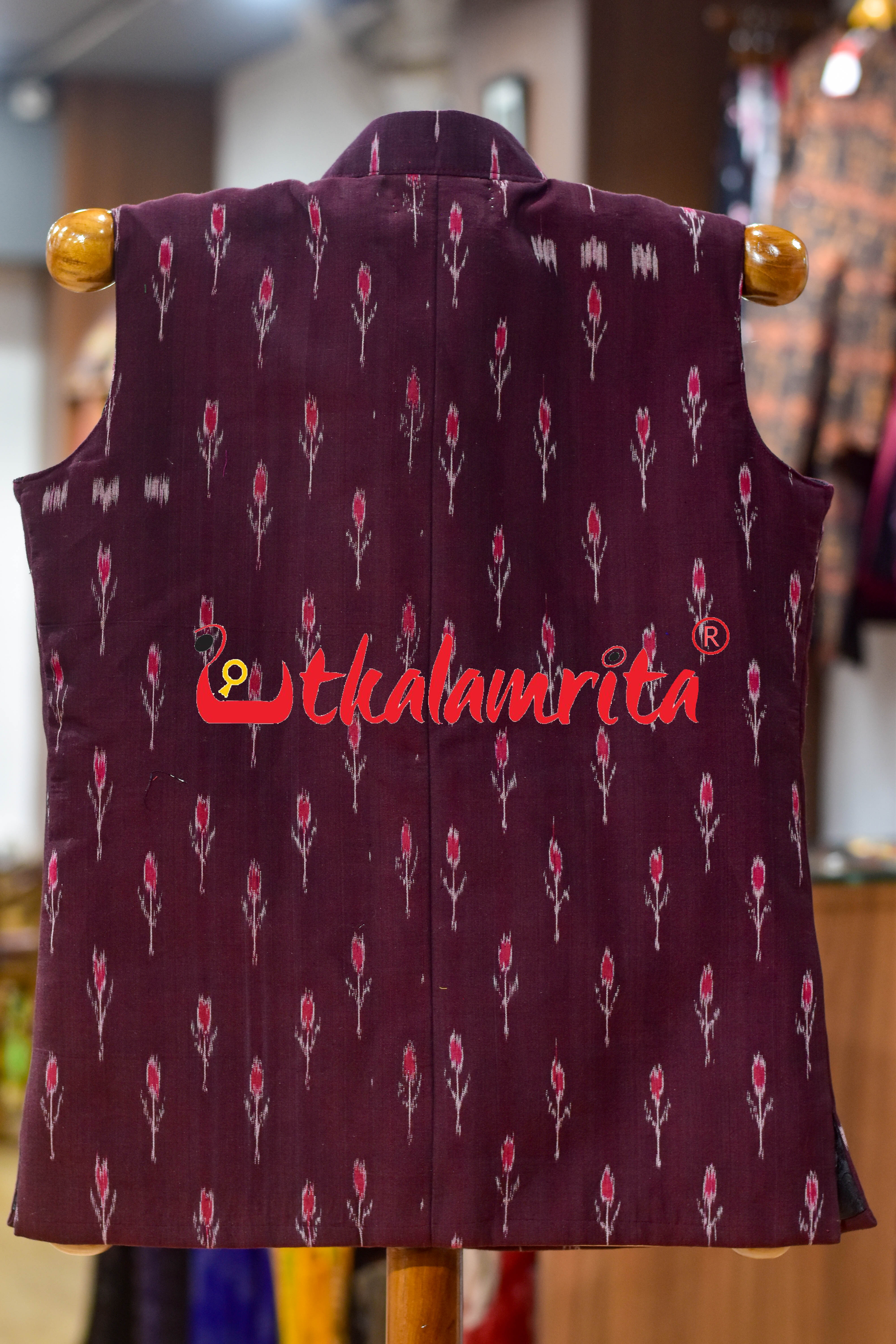 Maroon Labanga (Modi Jacket)