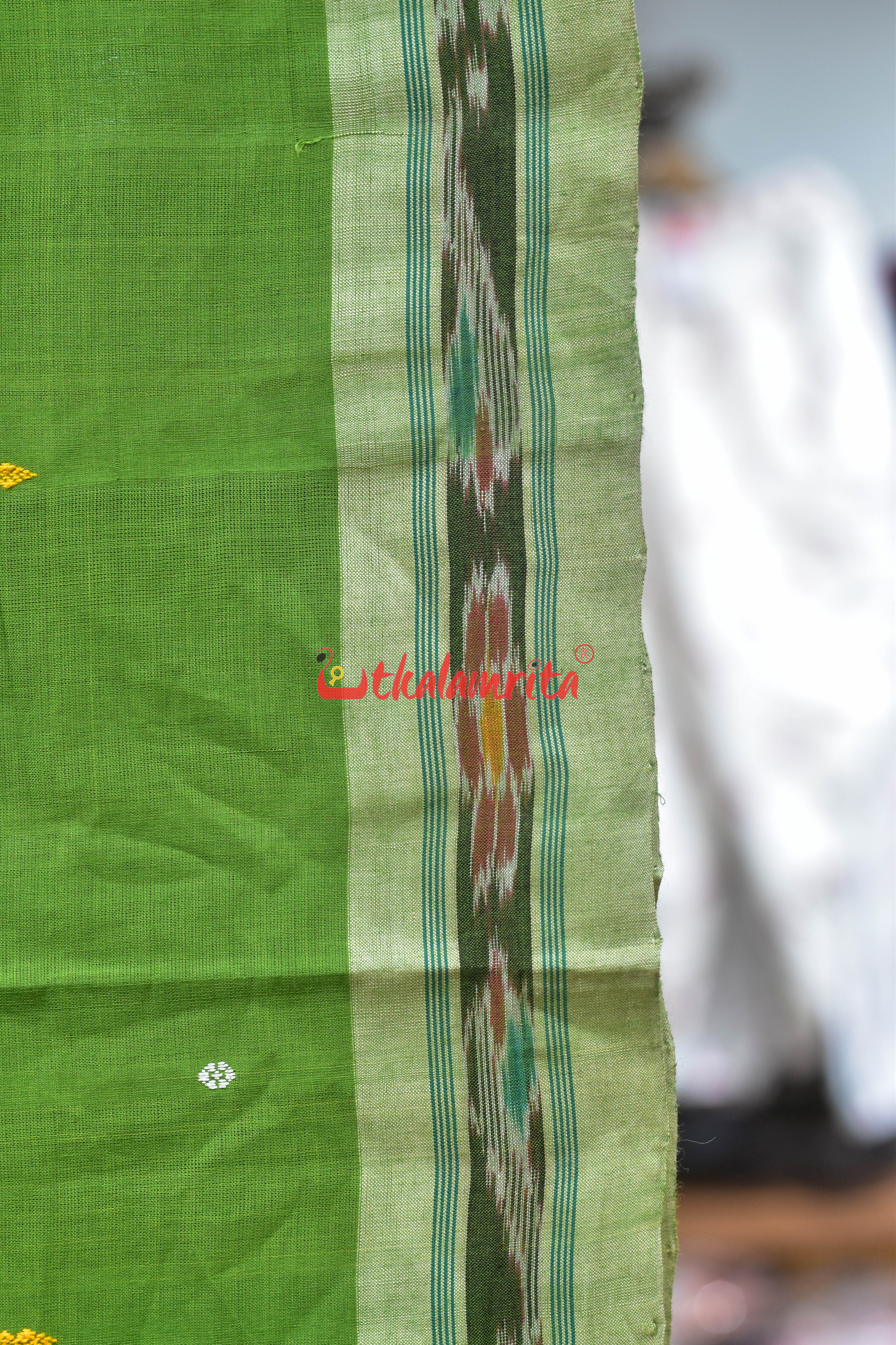Mehndi Chandan Pittala Single Cotton Saree