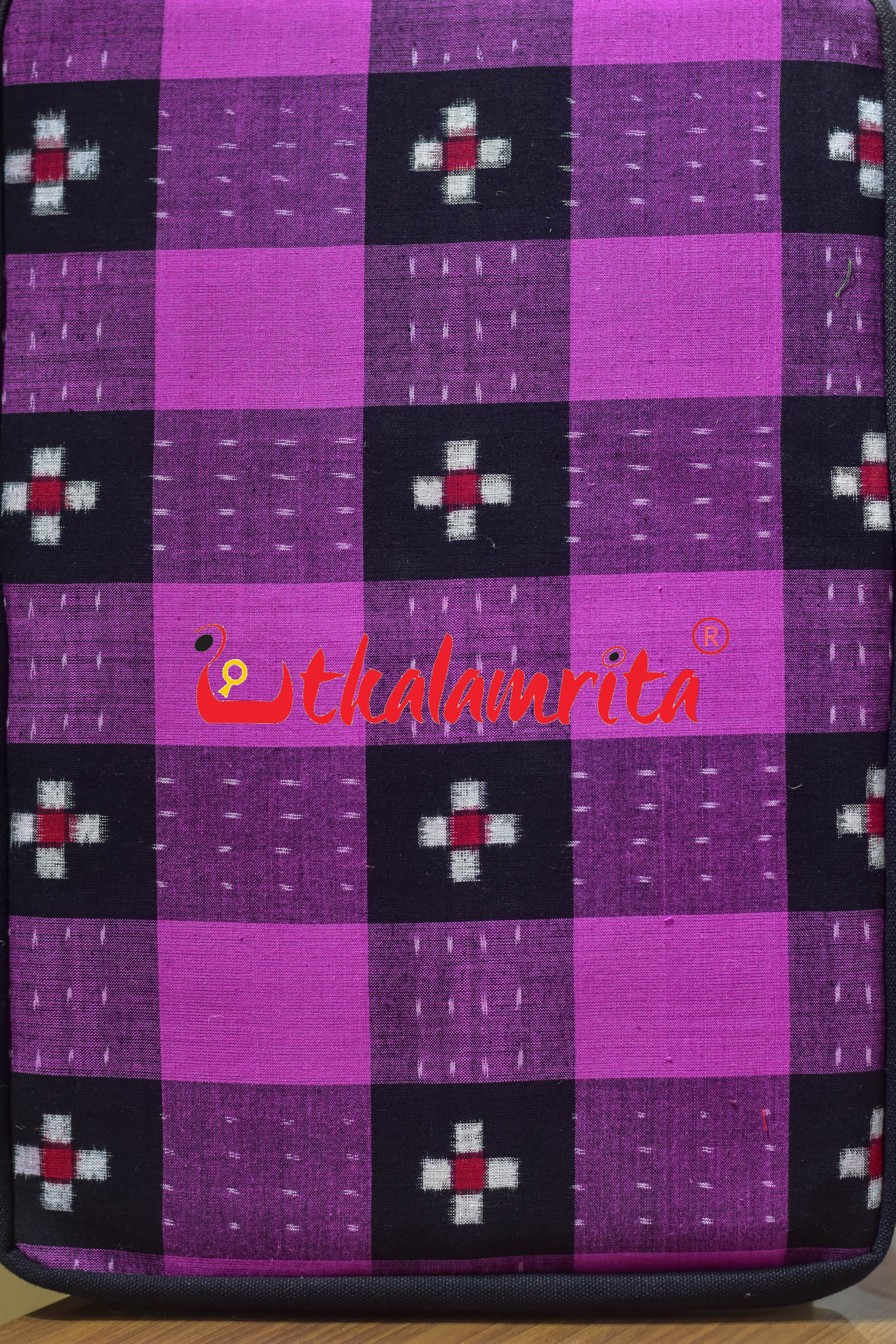 Puple Black Star Sakta Laptop Bag