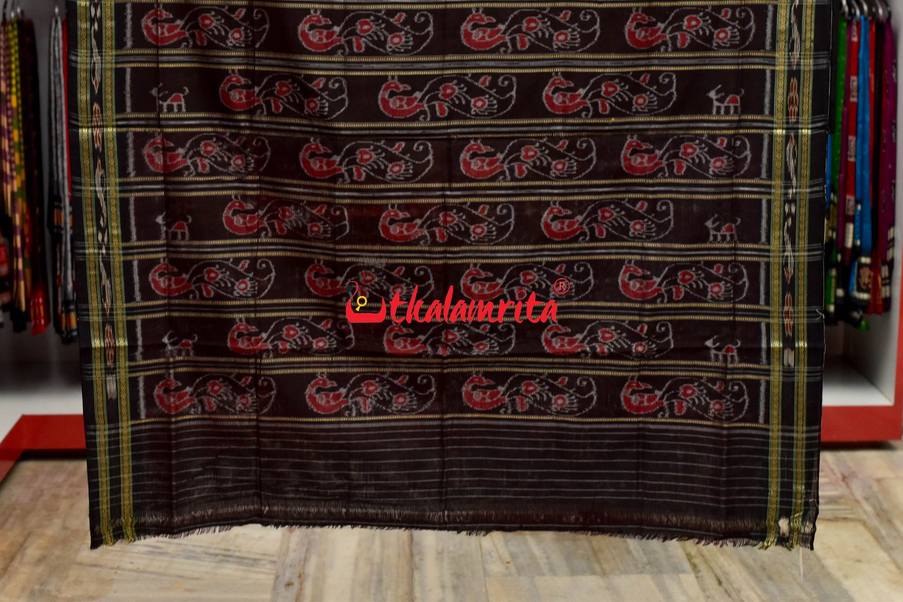 Grape Tribals Khandua Cotton Saree
