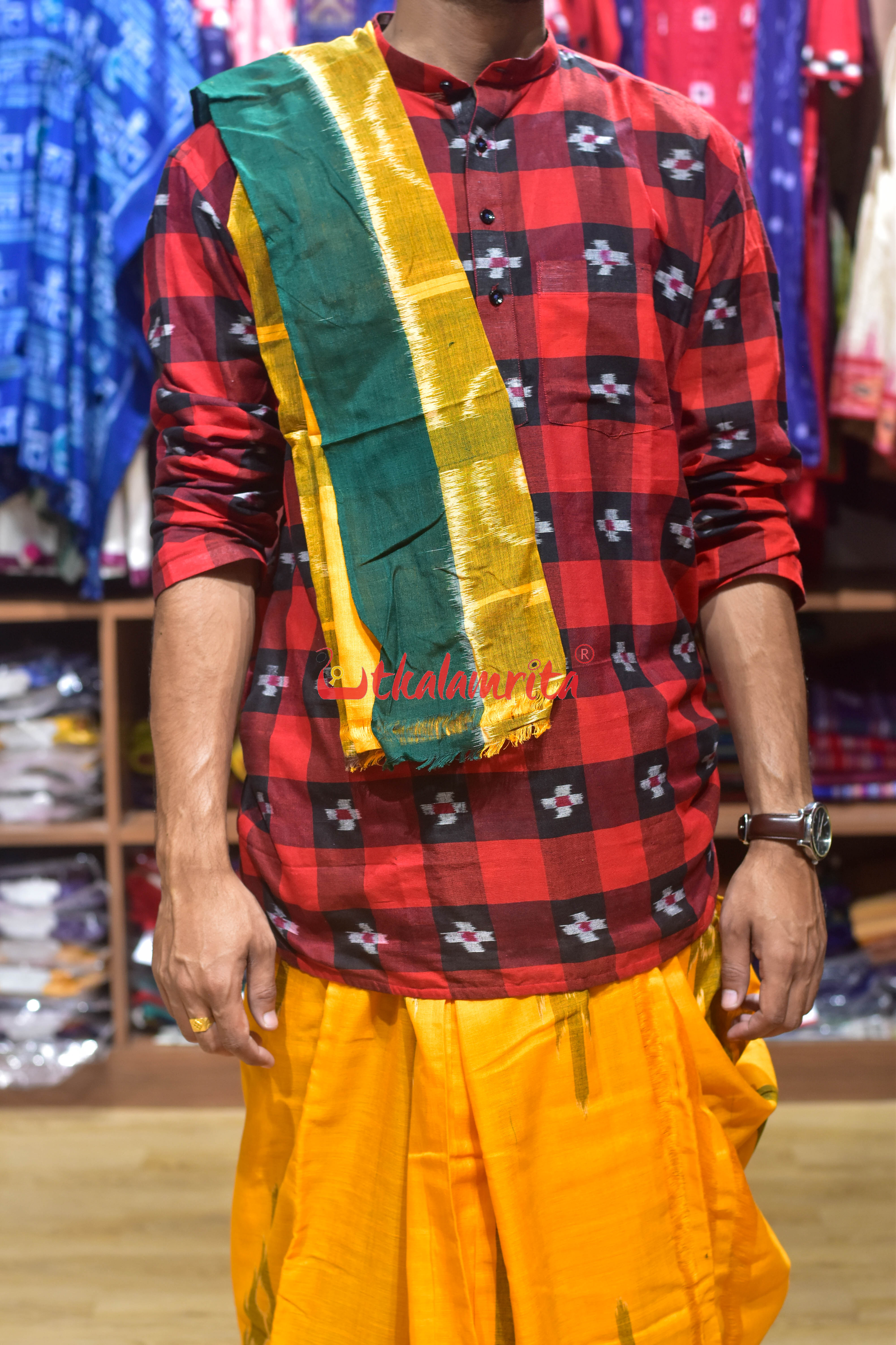 Yellow Green Kalashi Joda