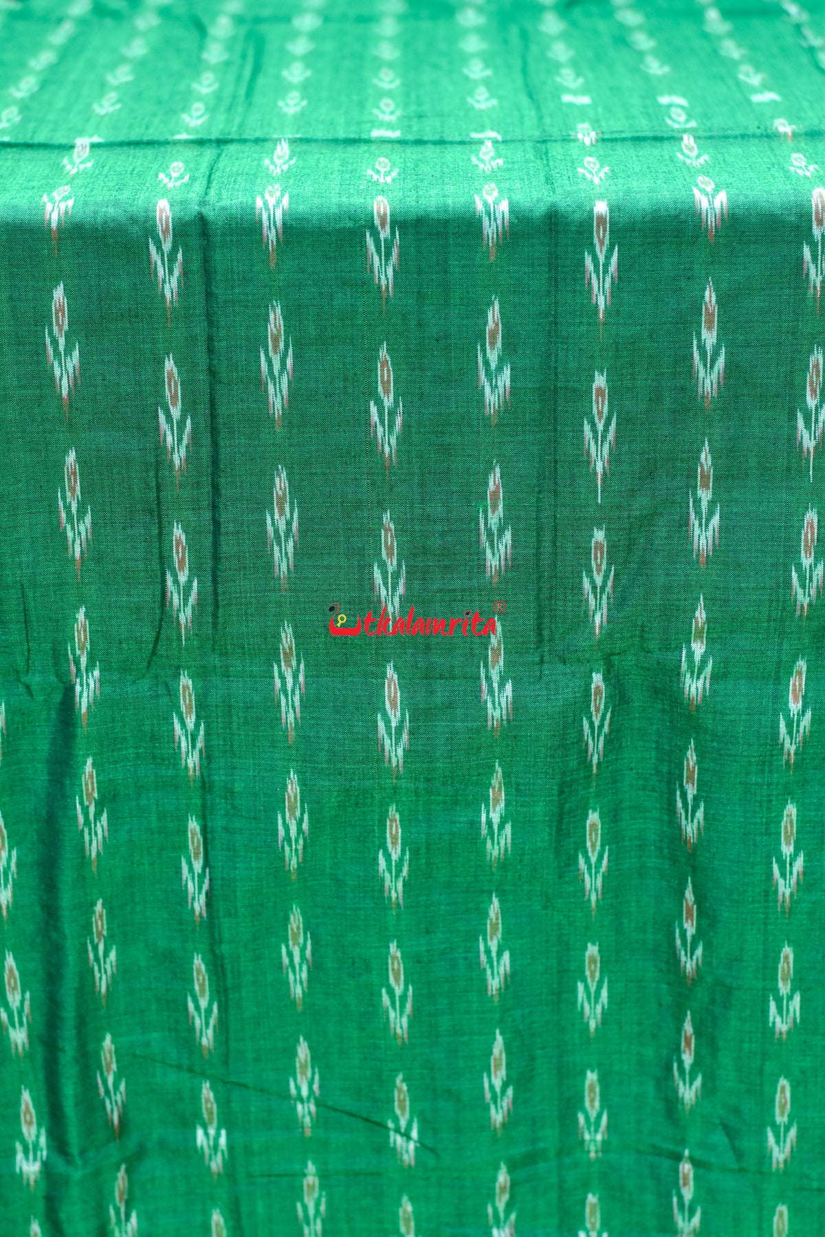 Green Kathi Labanga Cotton (Fabric)