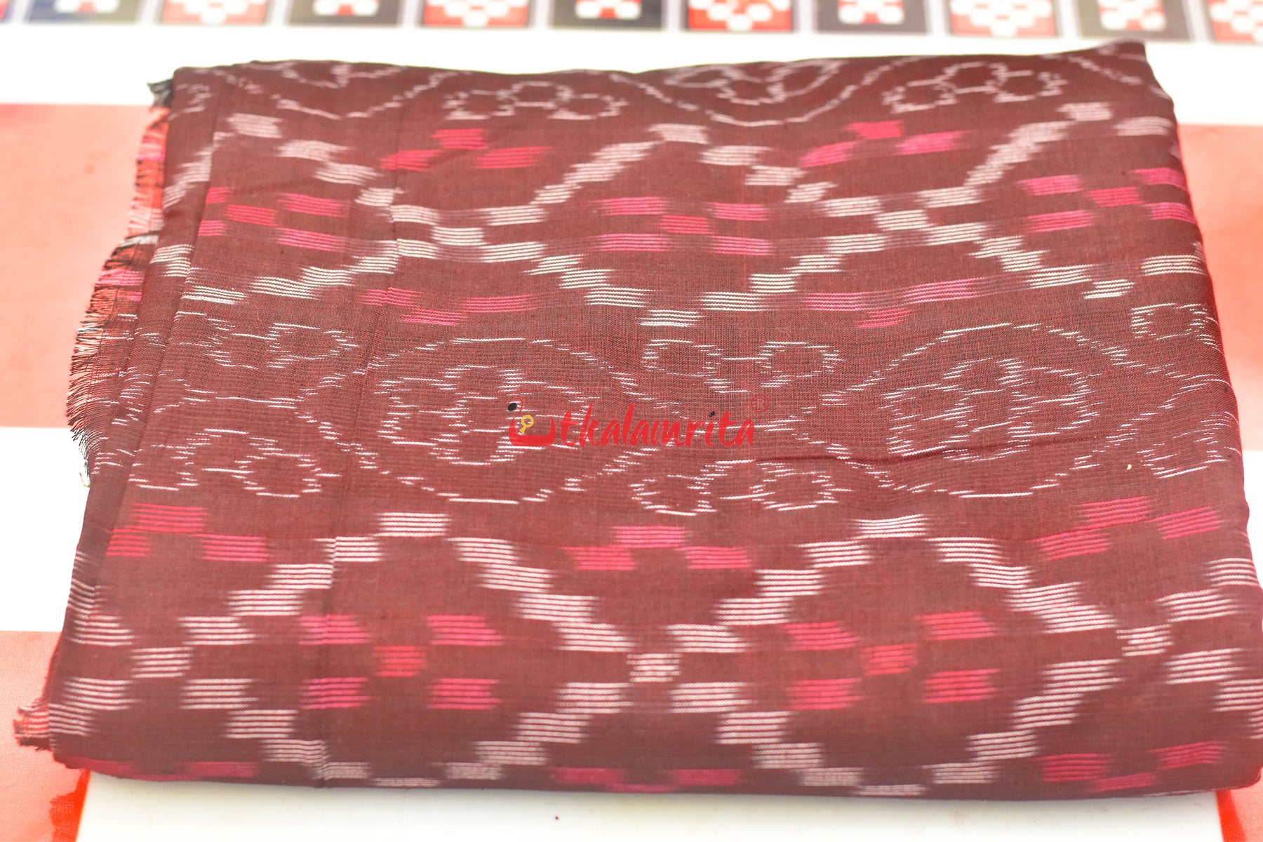 Coffee Phula Bandha (Fabric)