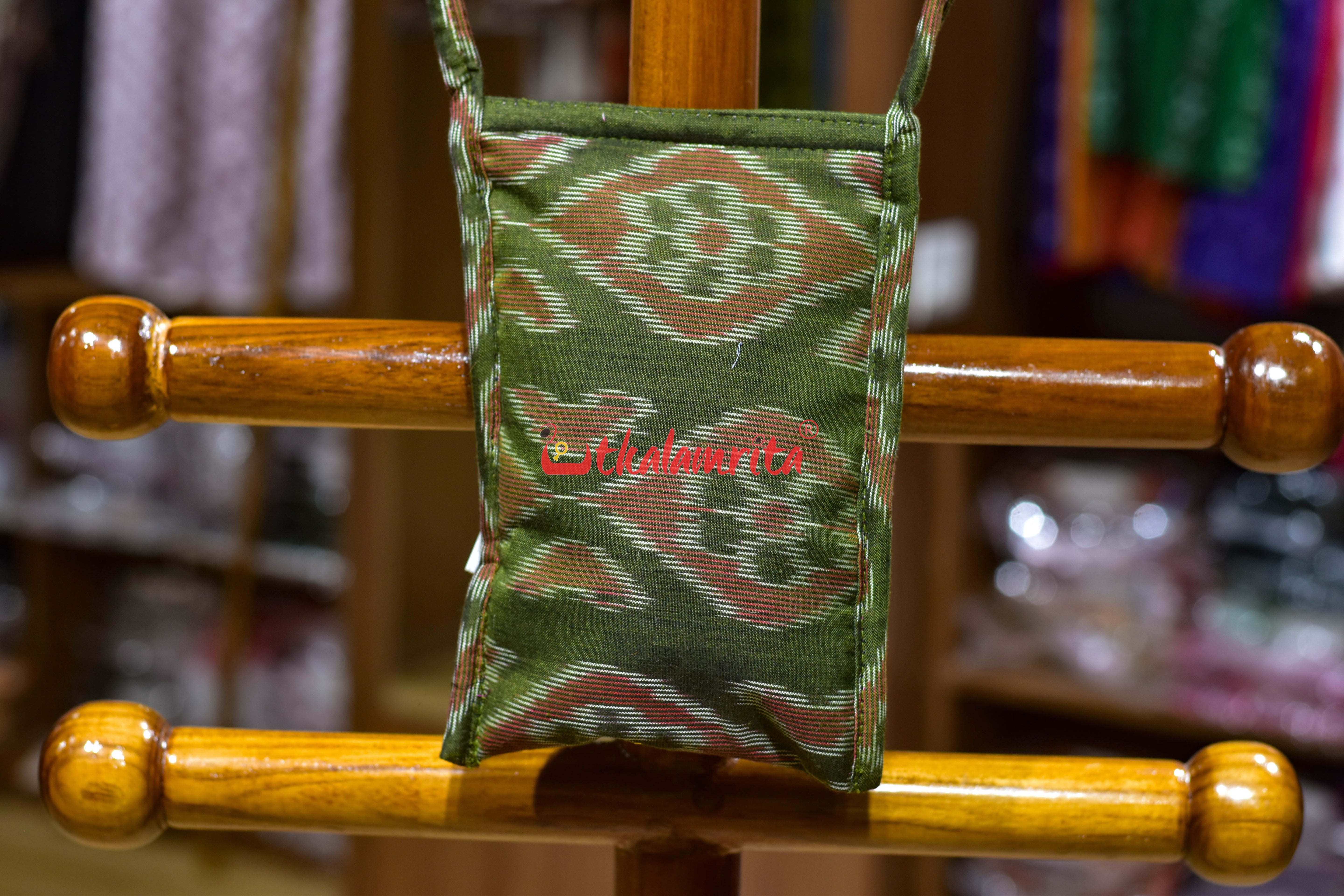 Mehendi Flower Bandha Mobile Sling Bag