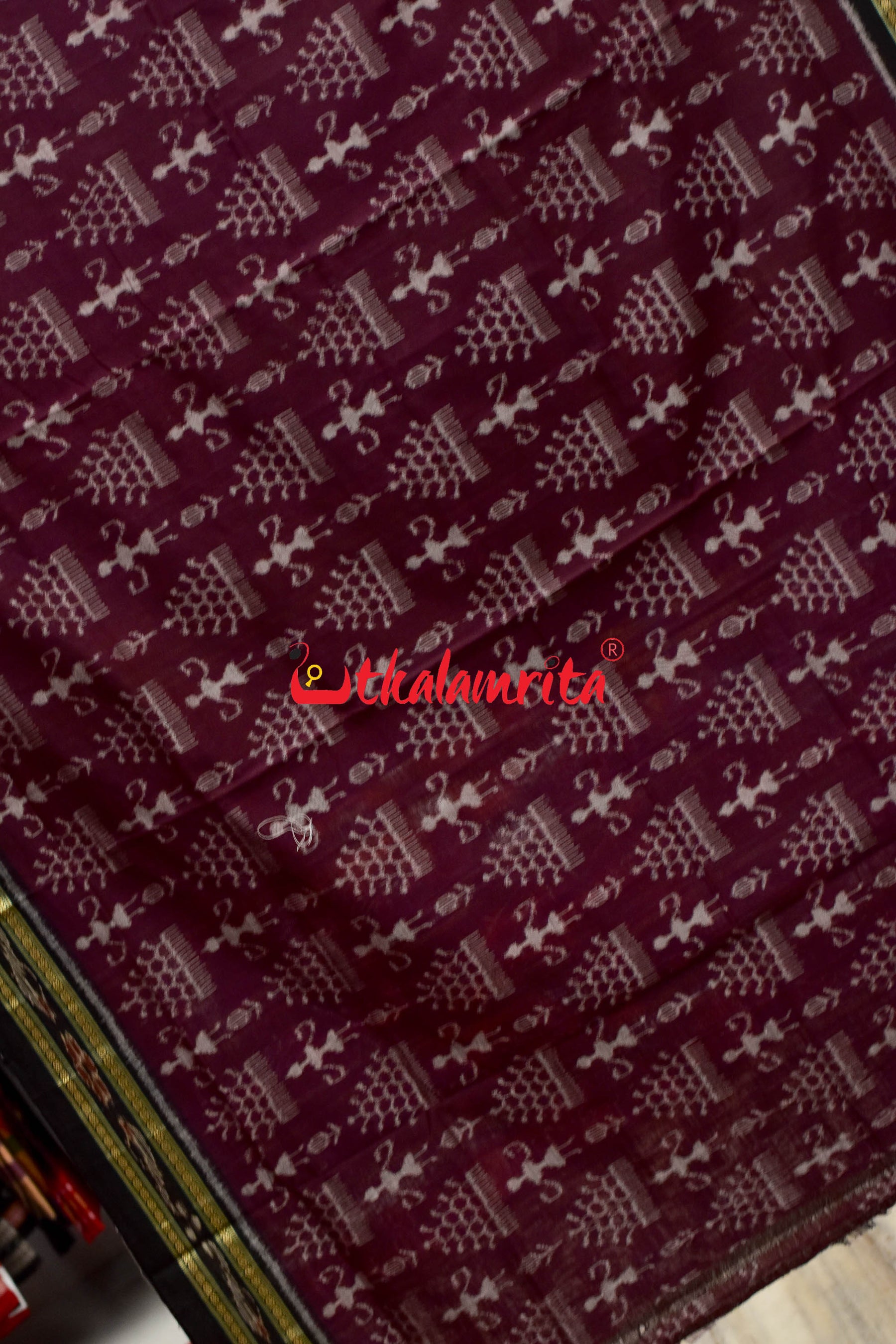 Grape Tribals Khandua Cotton Saree