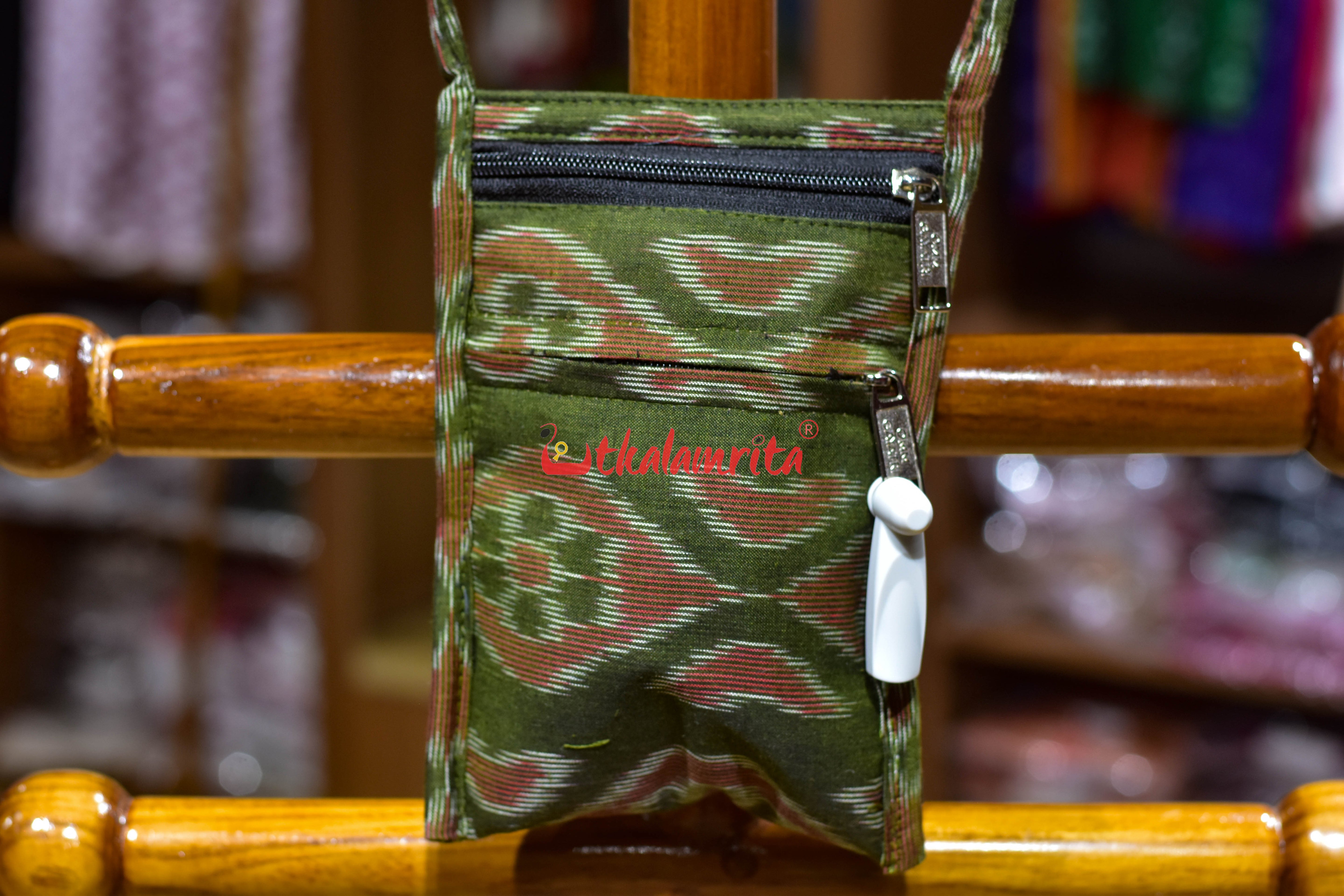 Mehendi Flower Bandha Mobile Sling Bag