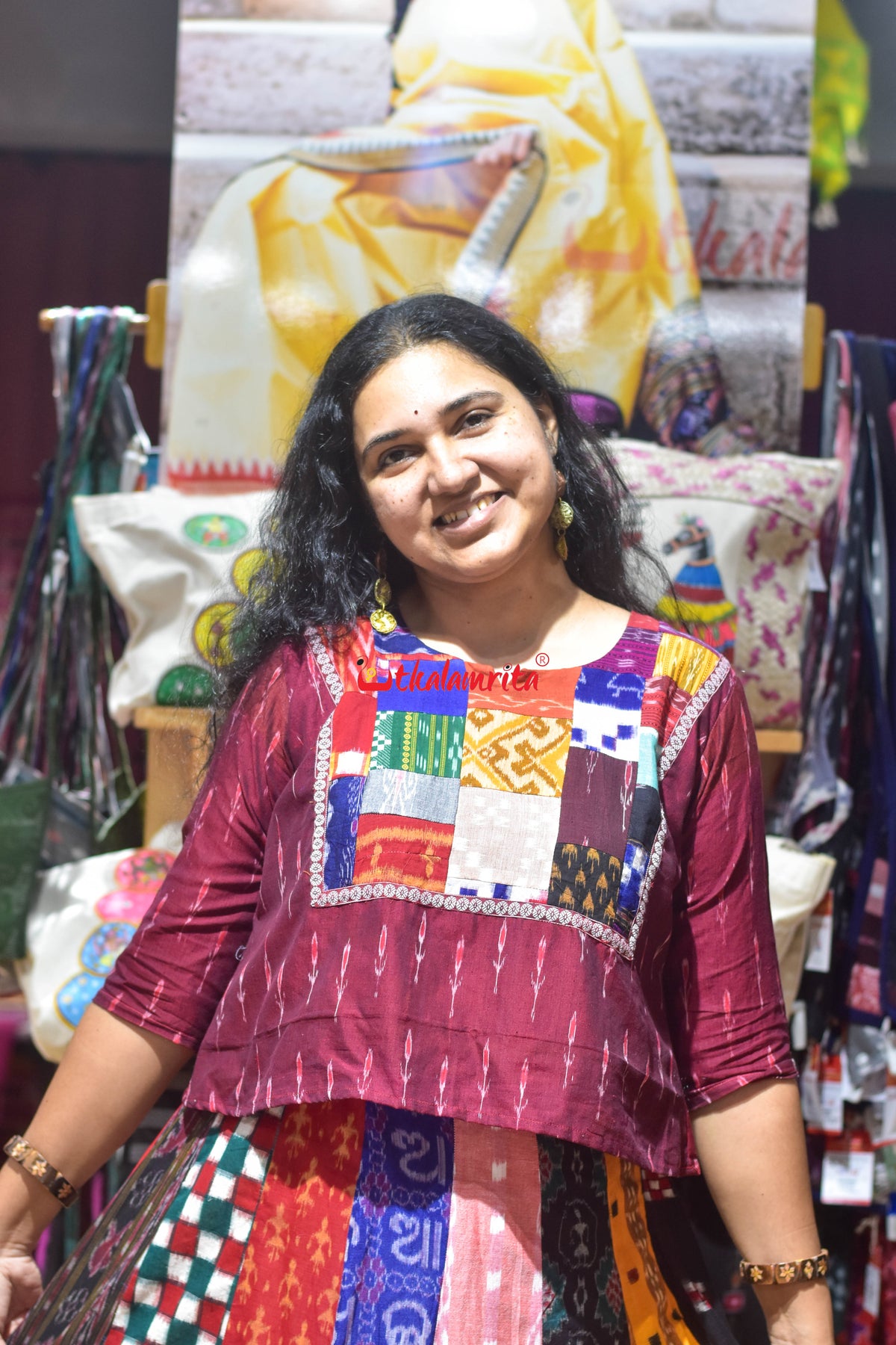 Odisha Ikat Designer Garba Skirt
