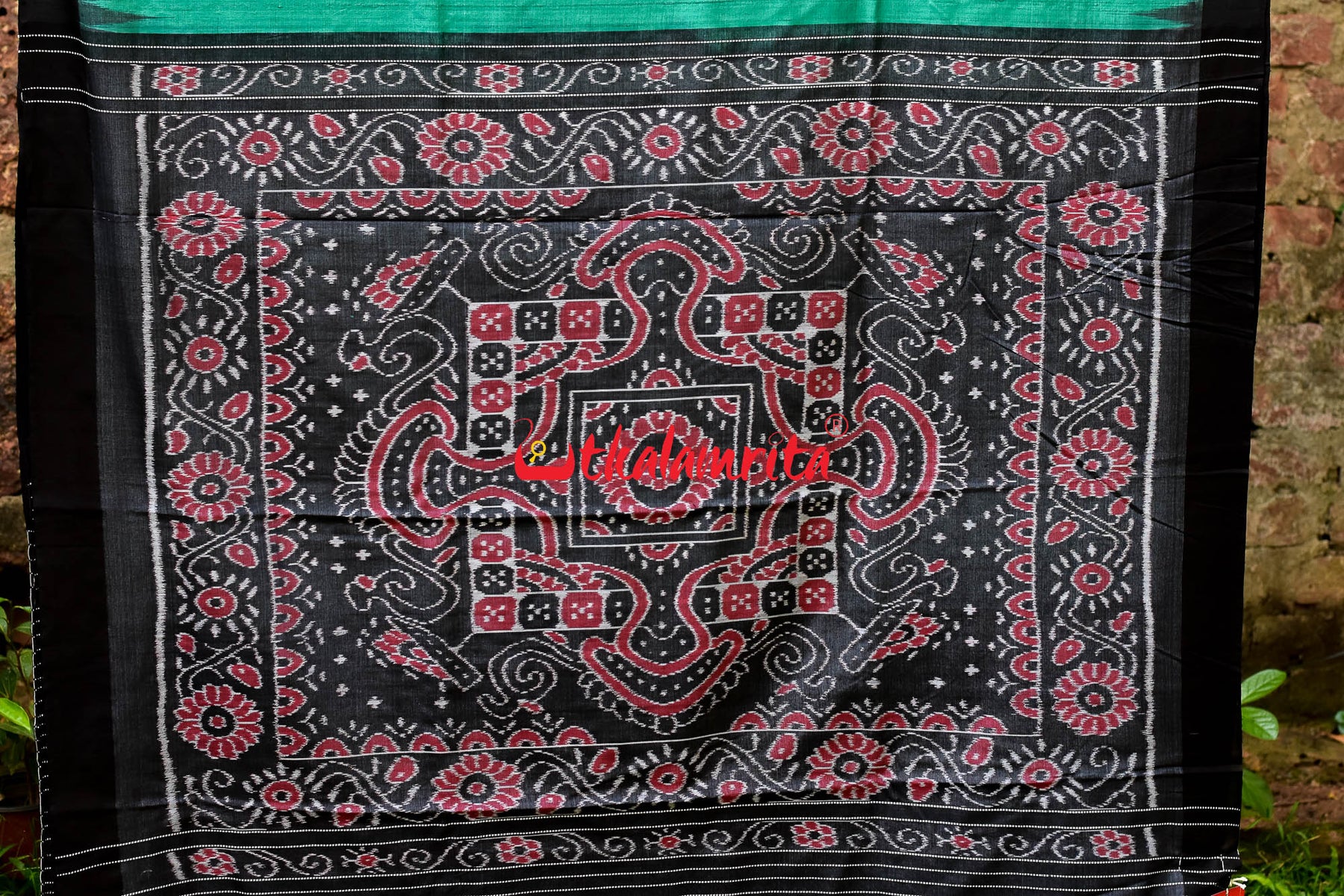 Sea Green Patli Gopalpur Tussar Saree