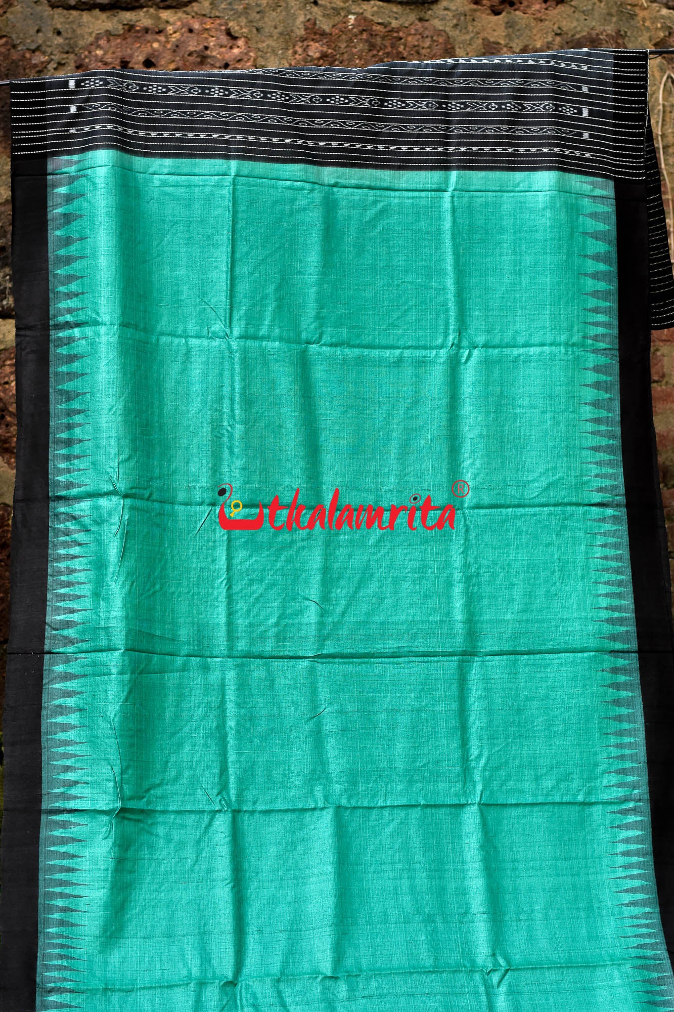 Sea Green Patli Gopalpur Tussar Saree