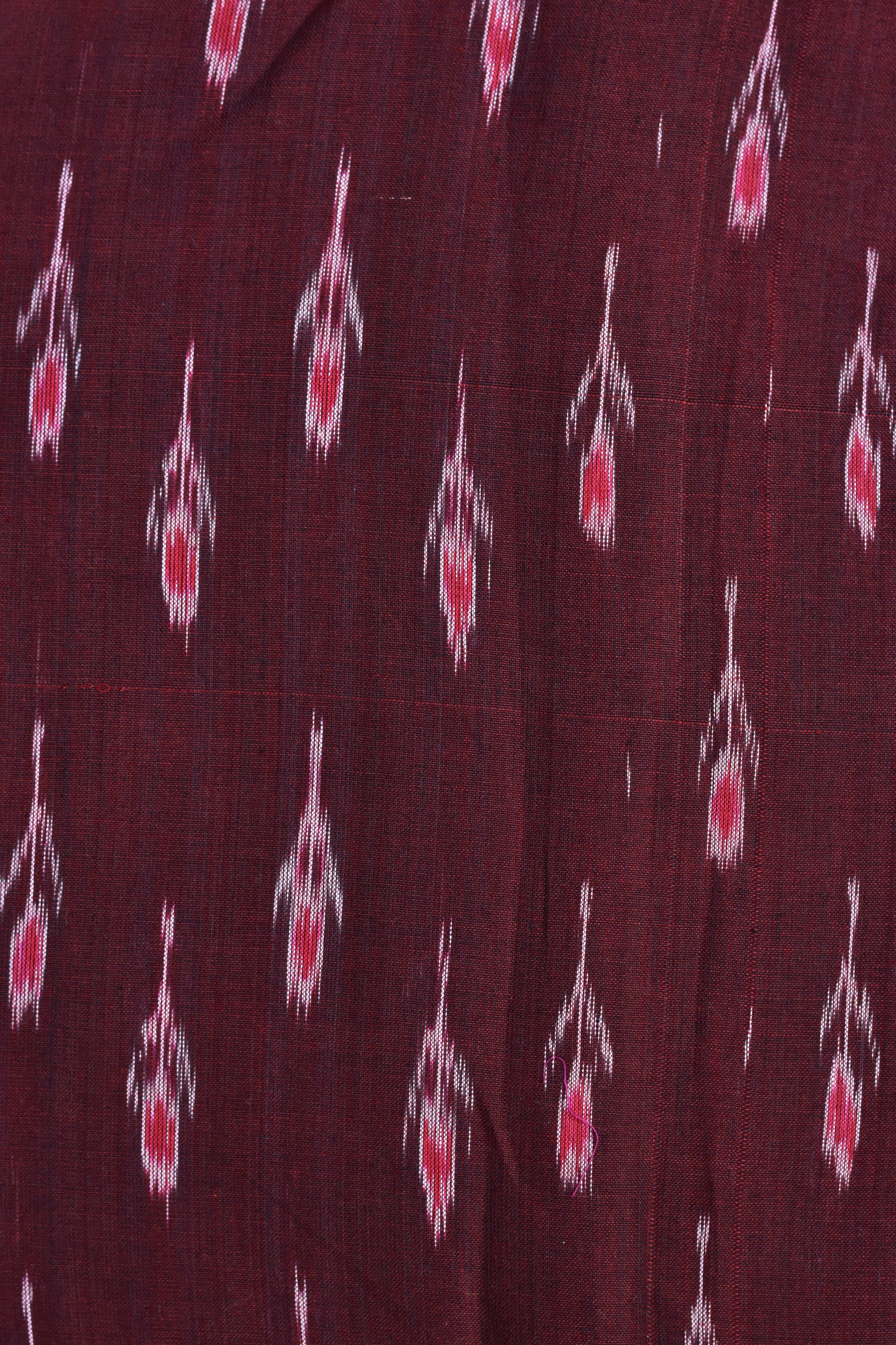 Maroon Labanga Bandha with Border (Fabric)