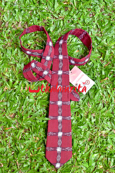 Maroon Pasapali Greed (Tie)
