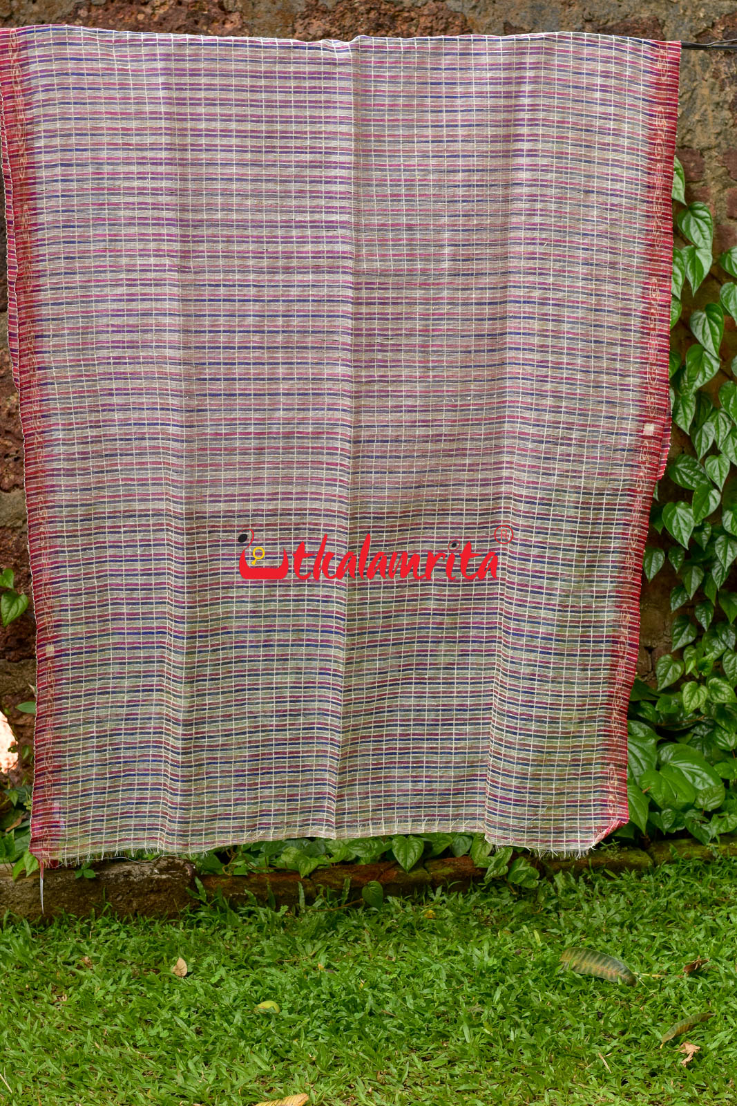 Pink & Violet Silk (Dupatta)