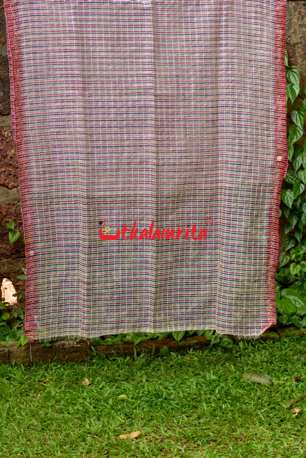 Pink & Violet Silk (Dupatta)