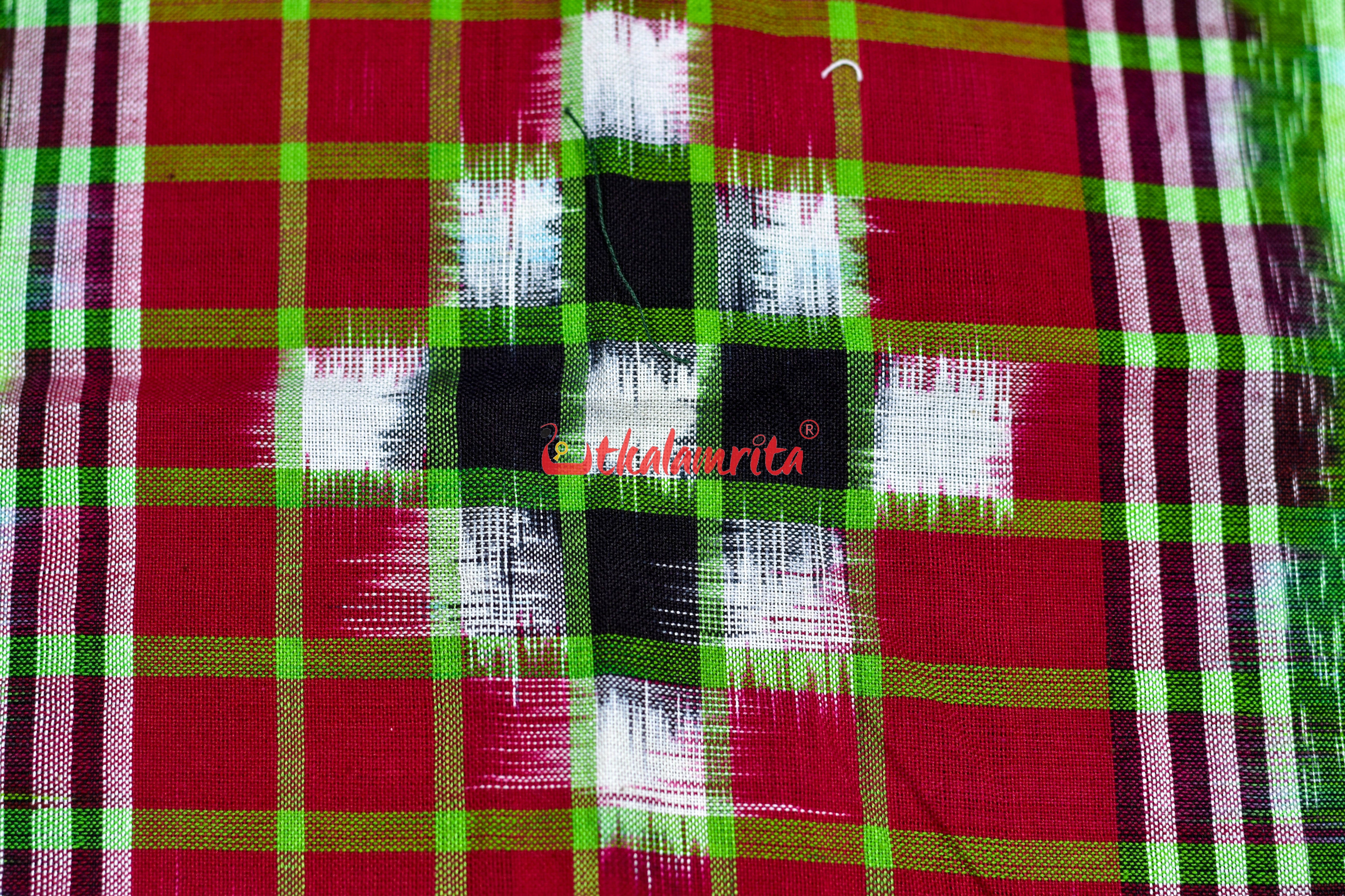 Light Green Check Pasapali (Rumal)