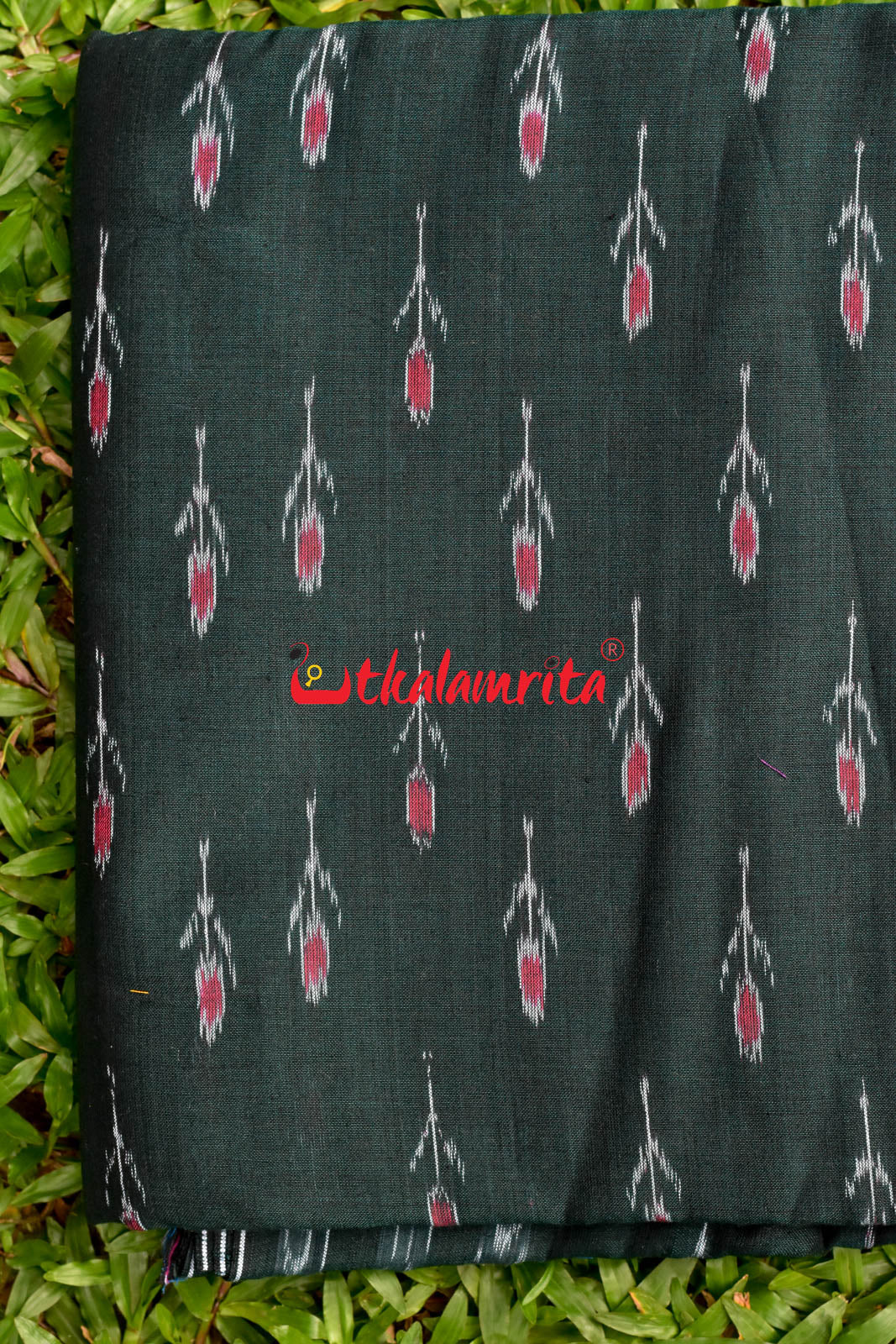 Green Labanga Bandha with Border (Fabric)