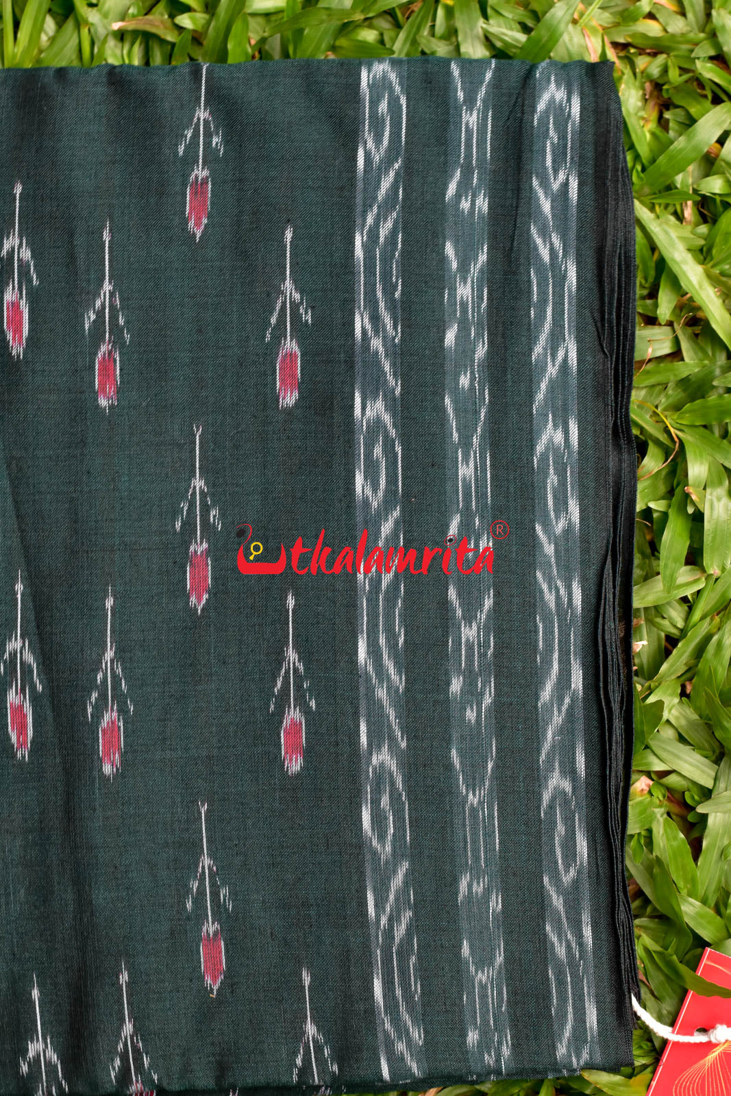 Green Labanga Bandha with Border (Fabric)