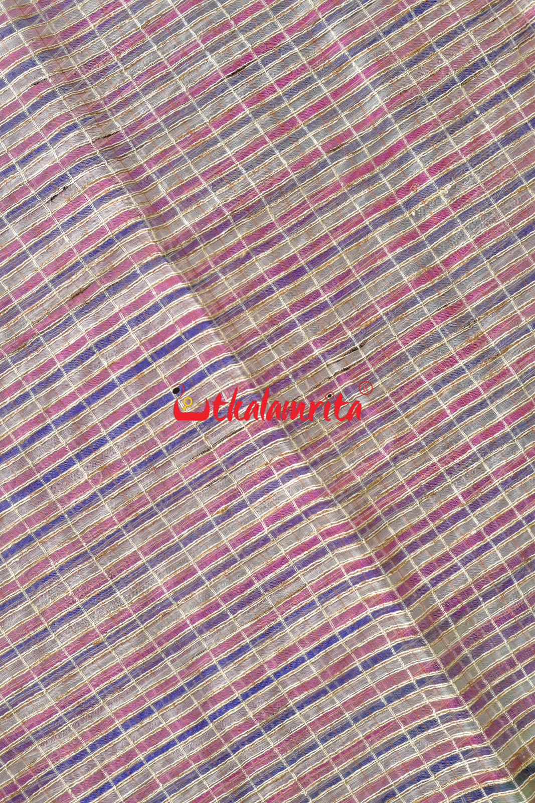 Pink & Violet Silk (Dupatta)
