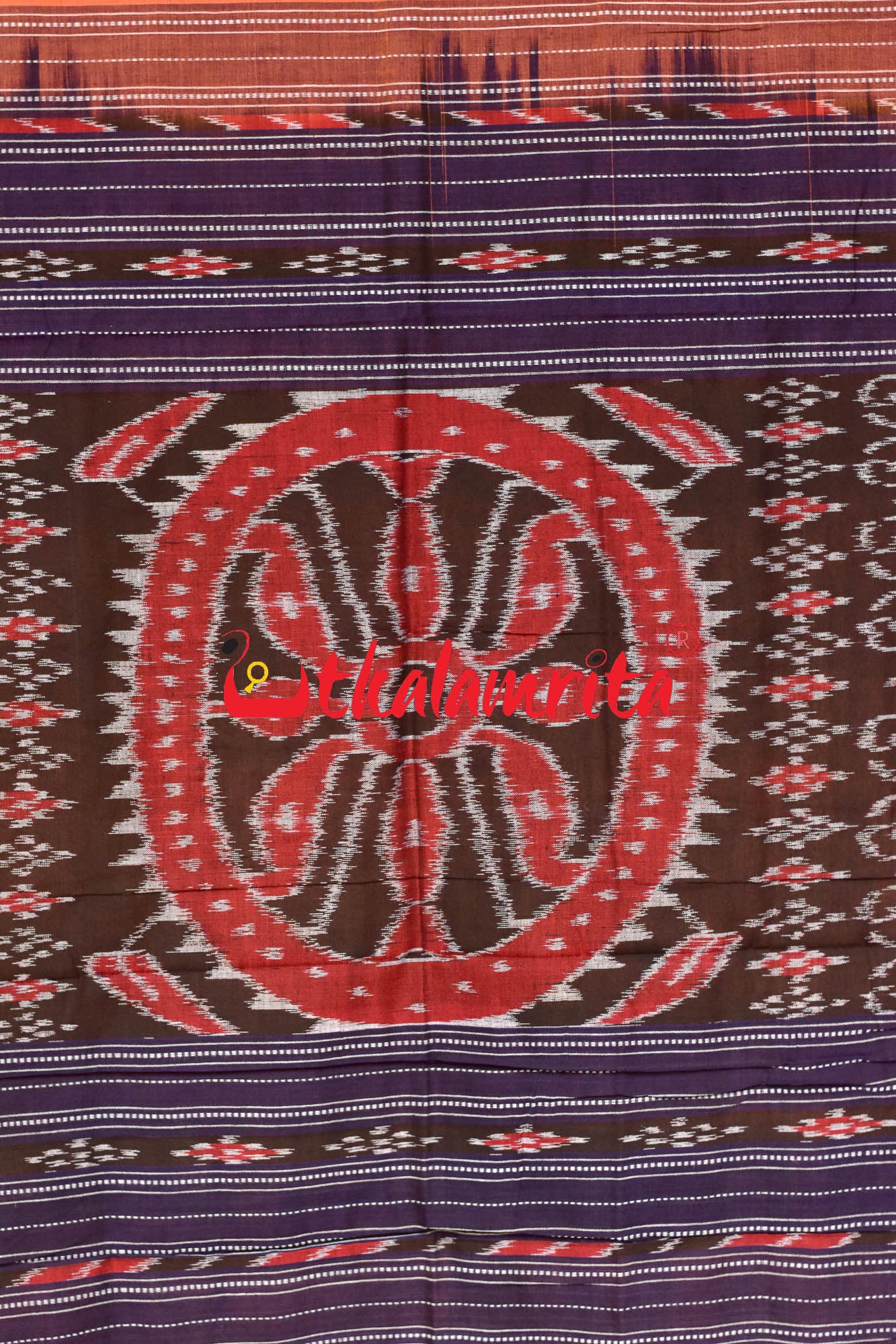 Maati Rekha Buti Khandua Cotton Saree