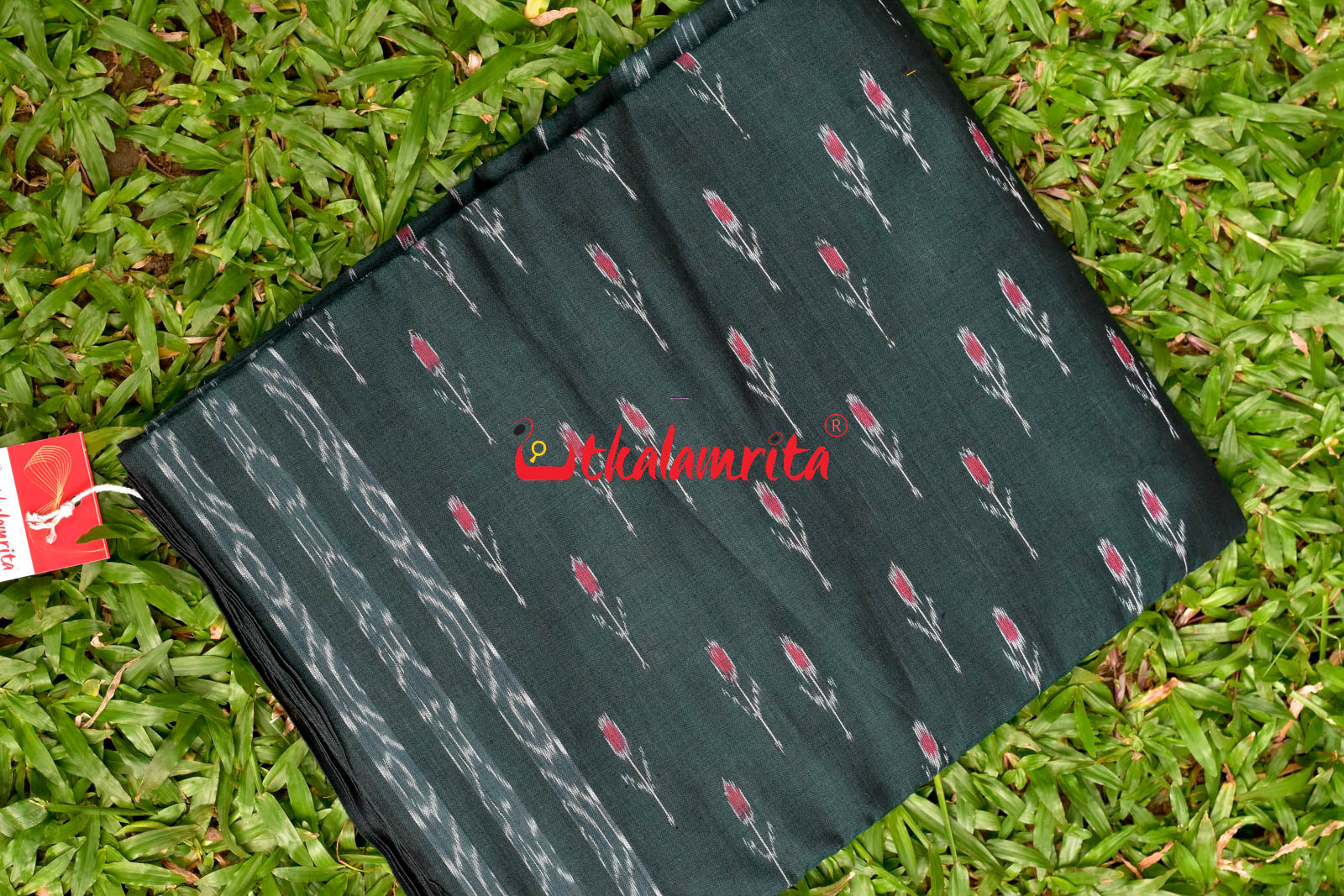 Green Labanga Bandha with Border (Fabric)