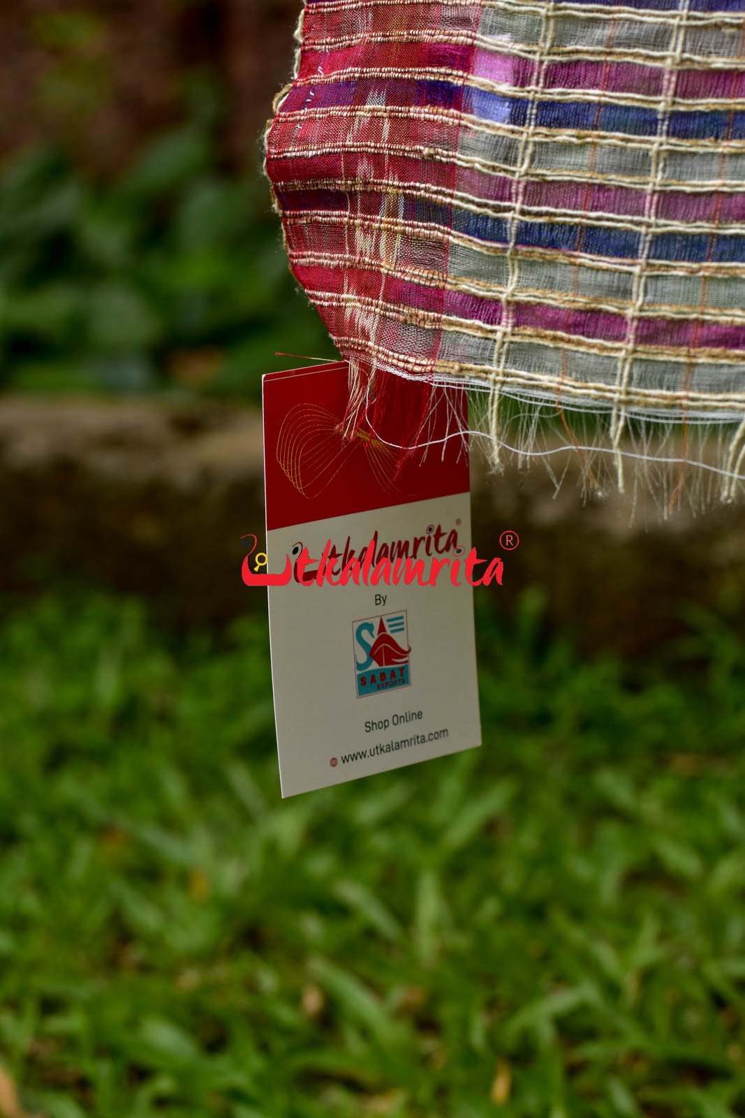 Pink & Violet Silk (Dupatta)