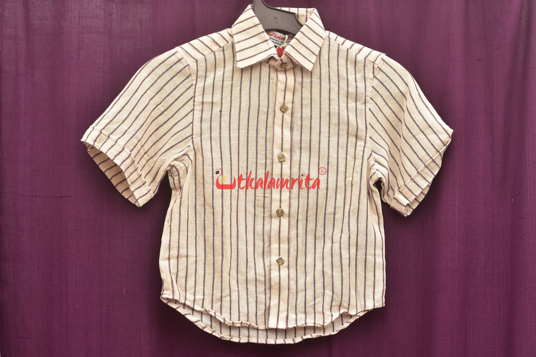 Kotpad Stripes White (Kids's Shirt)