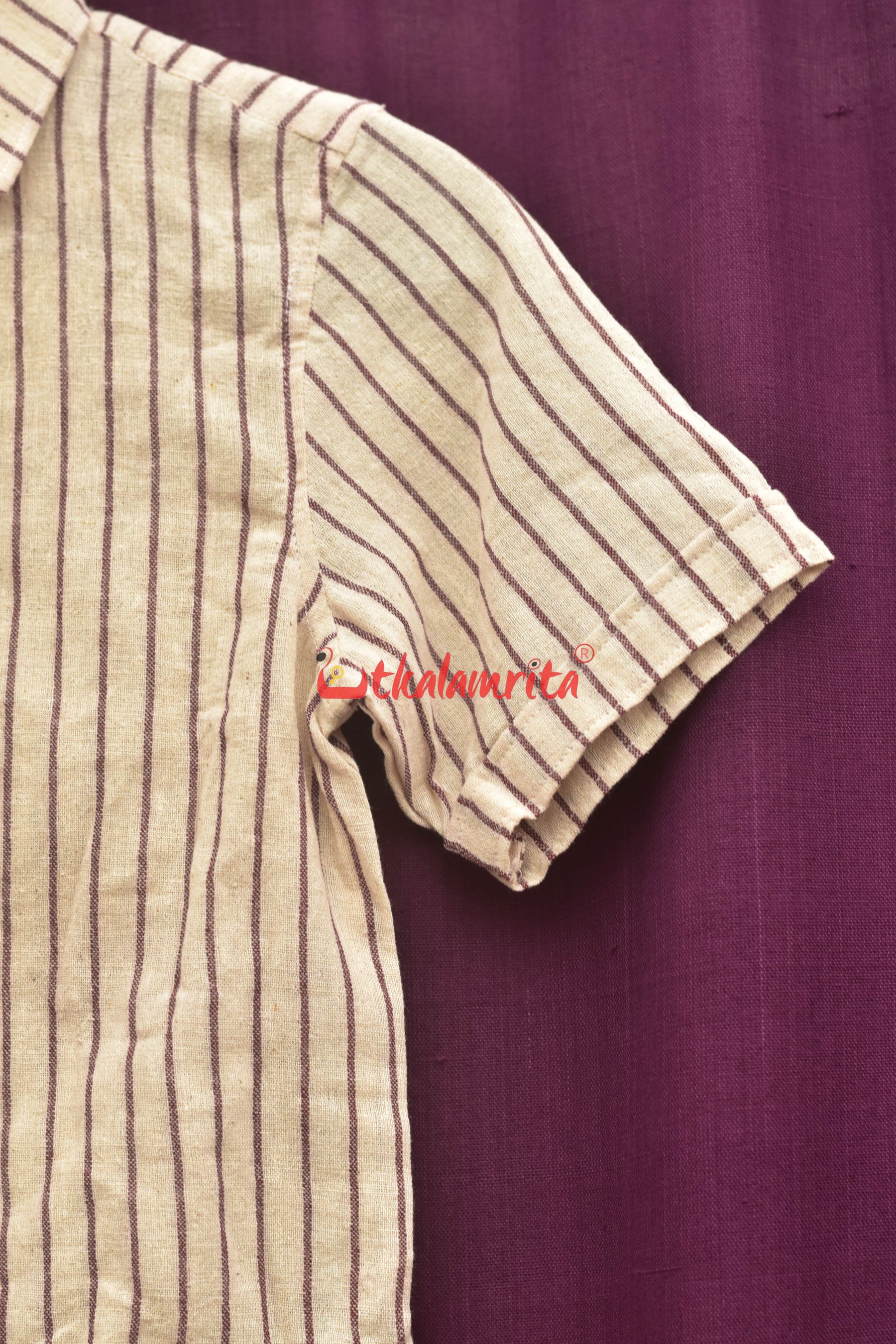 Kotpad Stripes White (Kids's Shirt)
