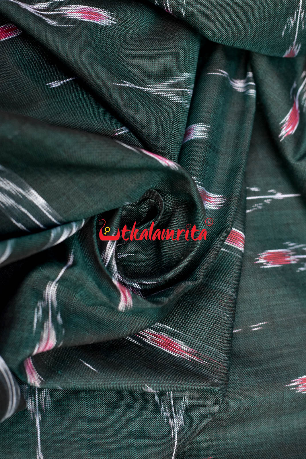 Green Labanga Bandha with Border (Fabric)
