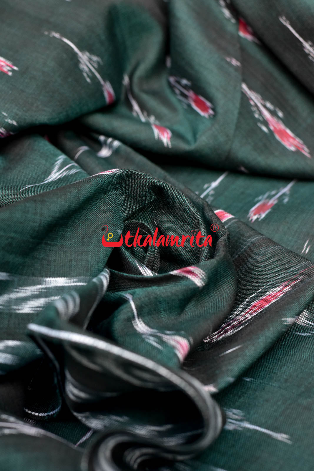 Green Labanga Bandha with Border (Fabric)