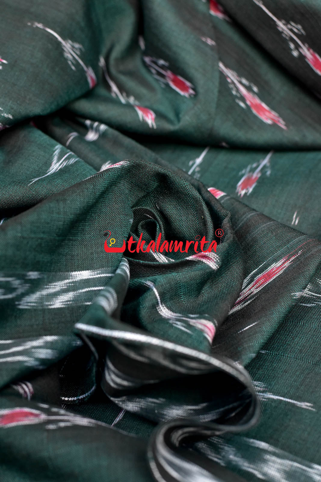 Green Labanga Bandha with Border (Fabric)