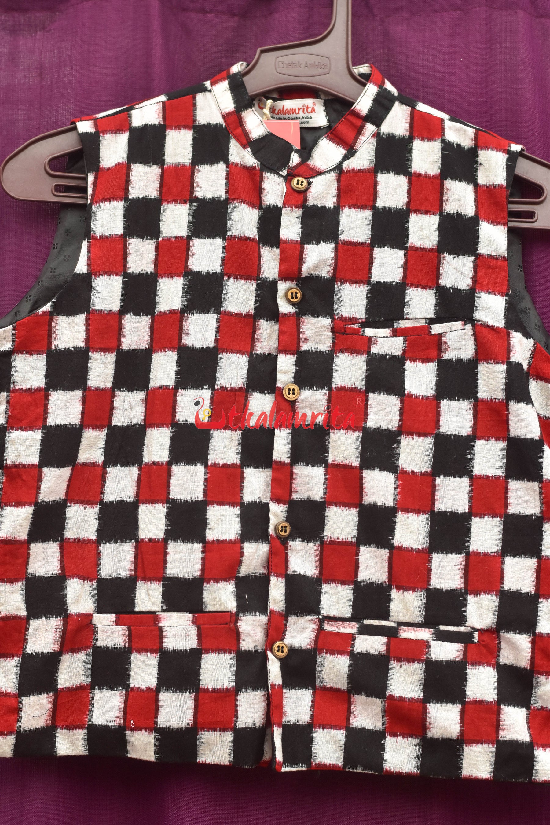 37 Kuthi Red (Boys Modi Jacket)