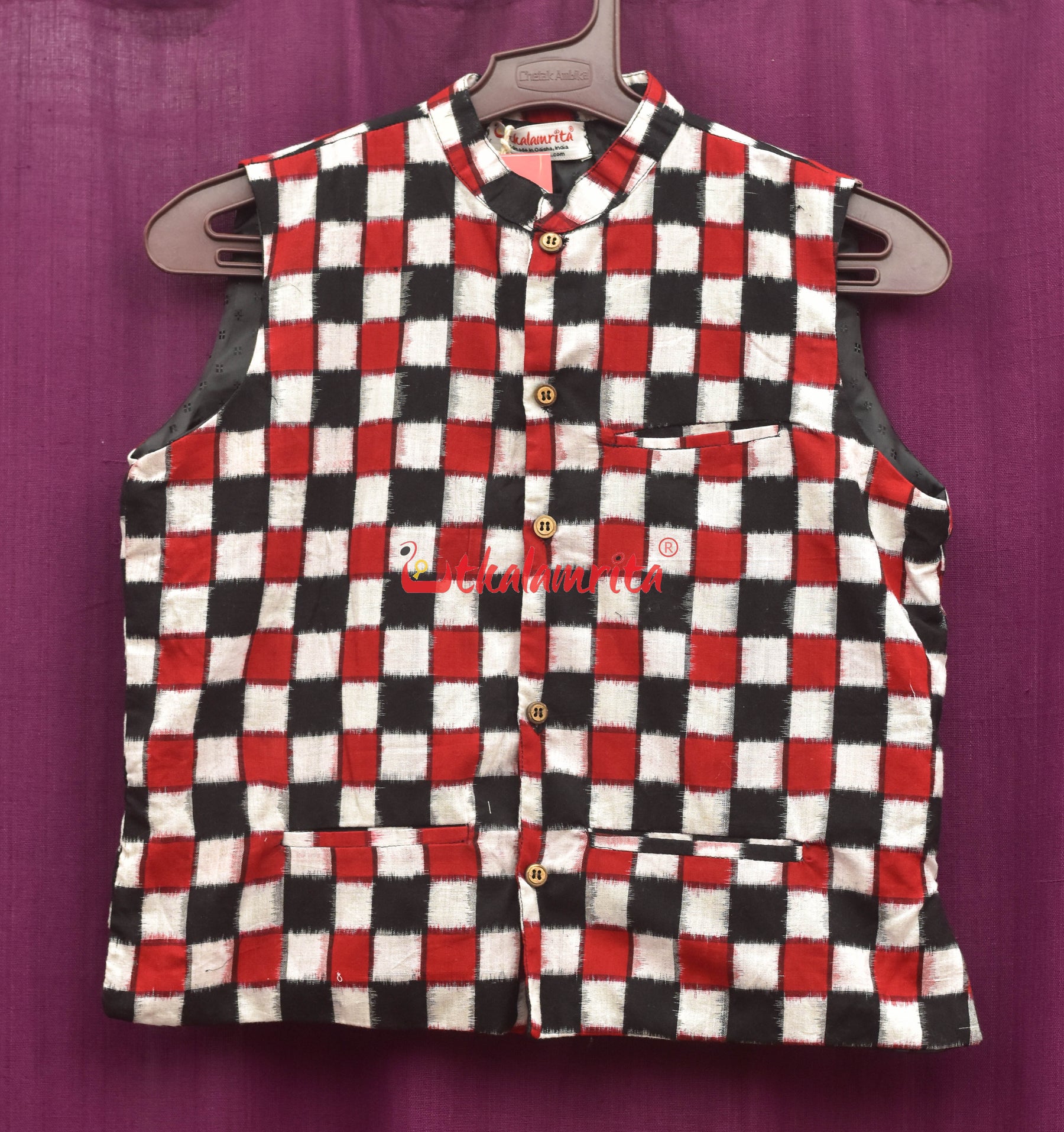 37 Kuthi Red (Boys Modi Jacket)