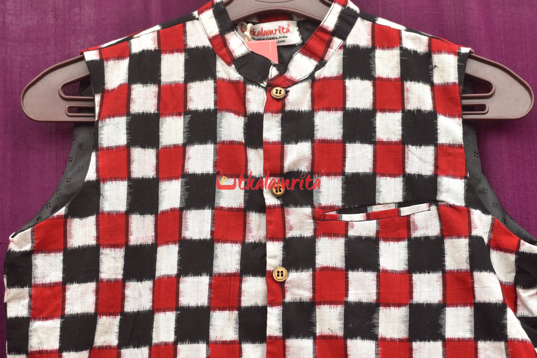 37 Kuthi Red (Boys Modi Jacket)