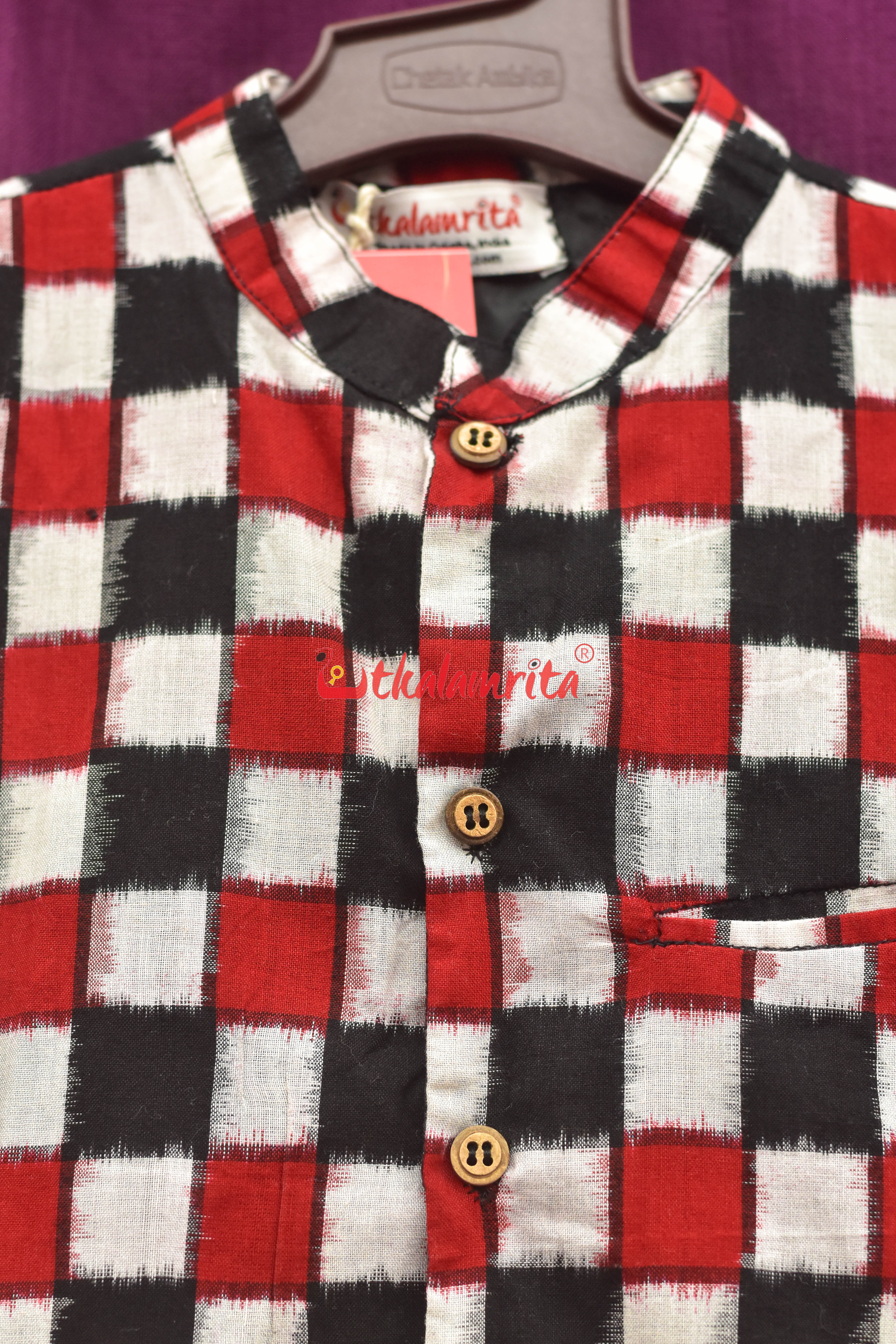 37 Kuthi Red (Boys Modi Jacket)