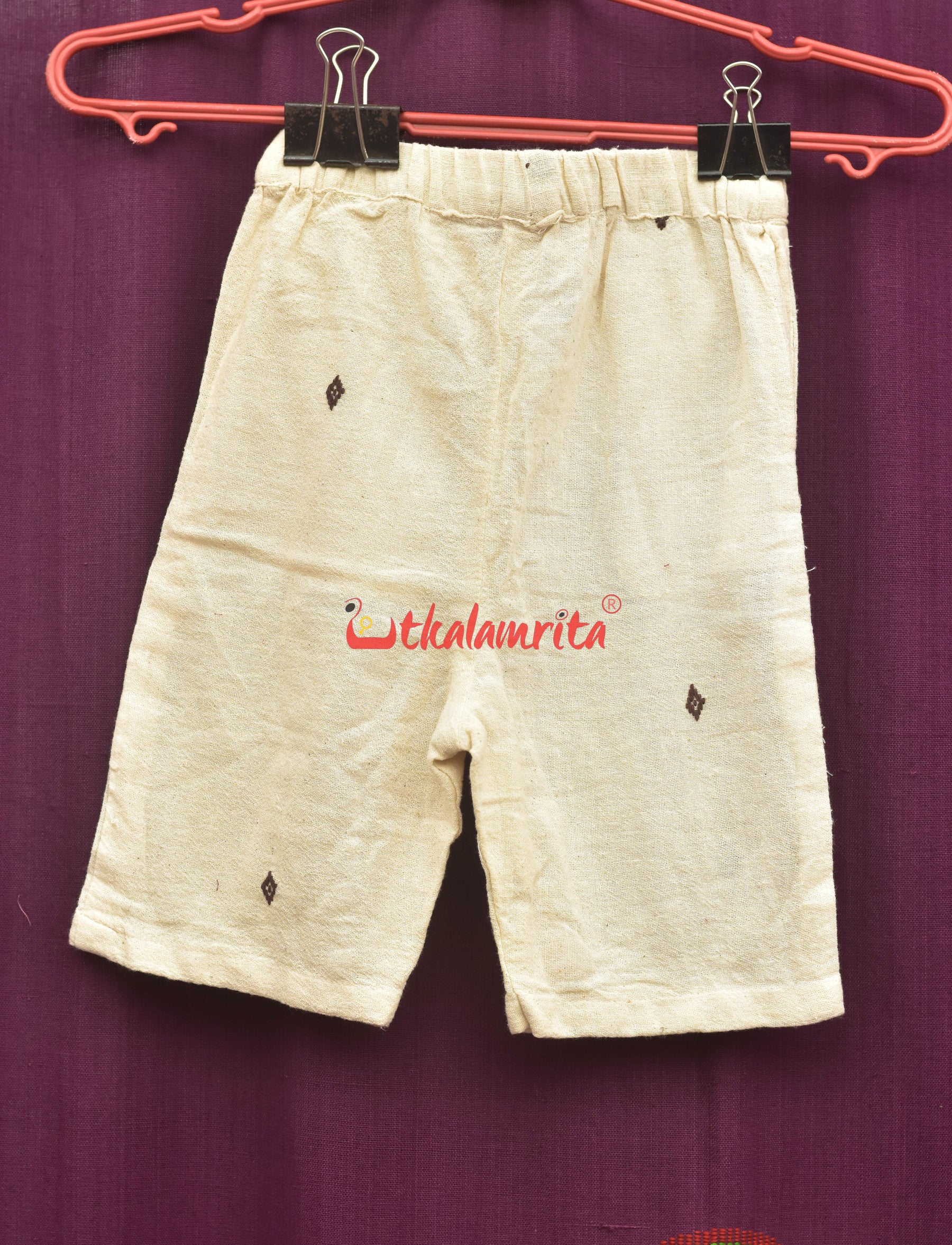 Kotpad White Buti (Kids's Pant)