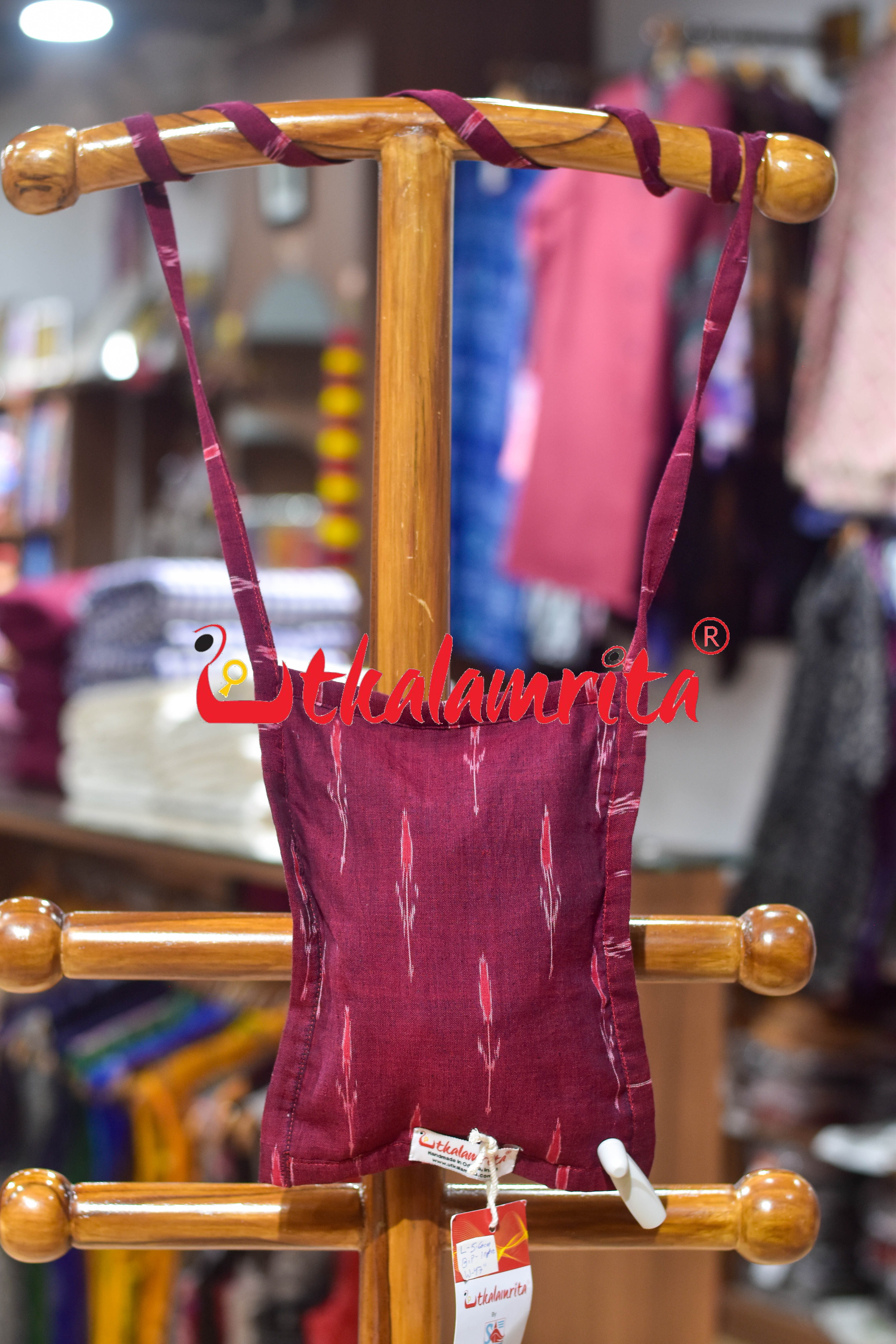Maroon Labanga Small Sling Bag