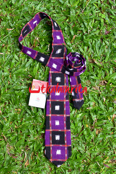 Purple Black Bandha ( Tie)